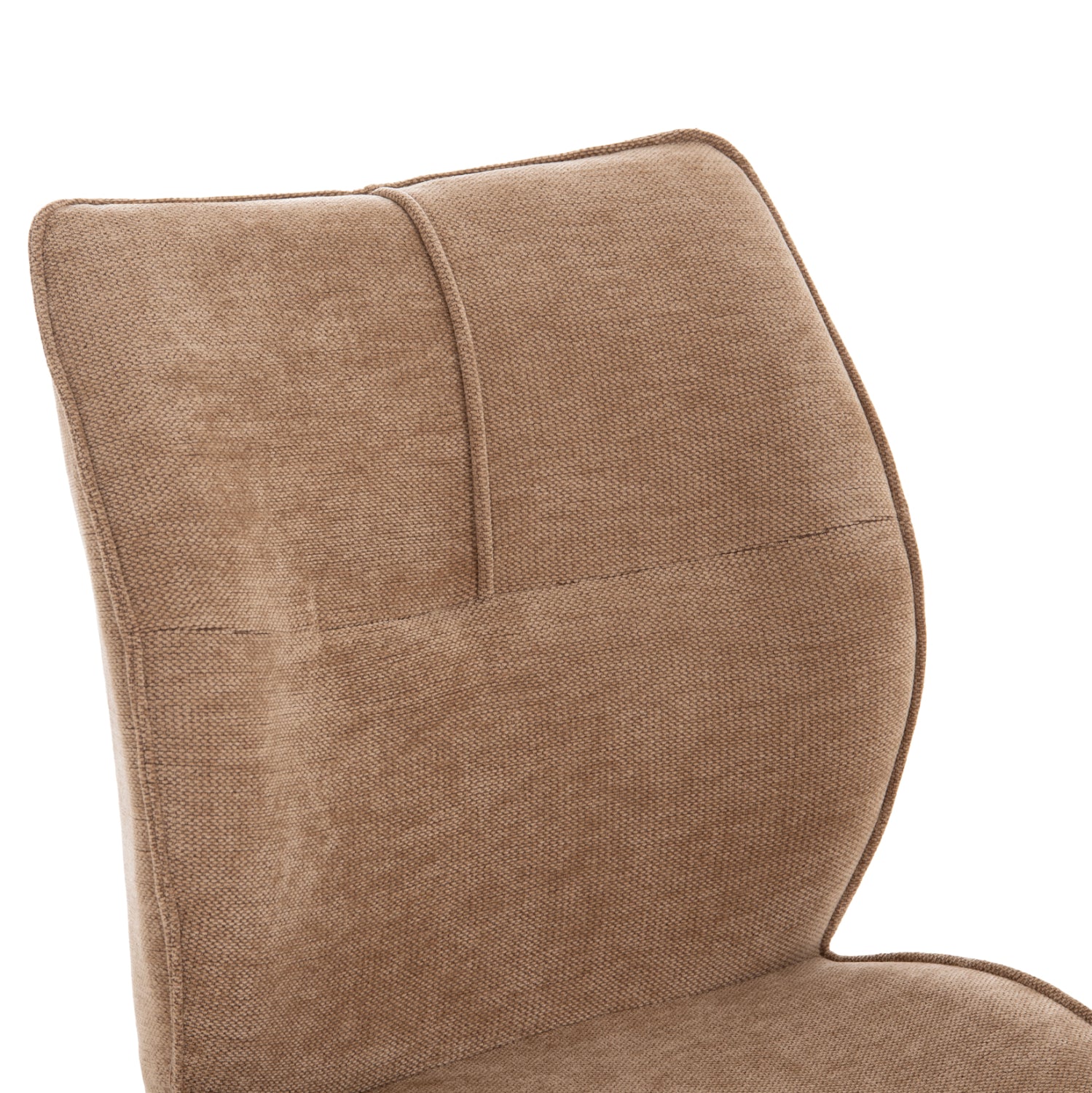 ΚΑΡΕΚΛΑ ΤΡΑΠΕΖΑΡΙΑΣ GAFF HM18425.03 TAUPE ΥΦΑΣΜΑ-ΜΕΤΑΛ.ΜΑΥΡΑ ΠΟΔΙΑ 49x63x90Υεκ