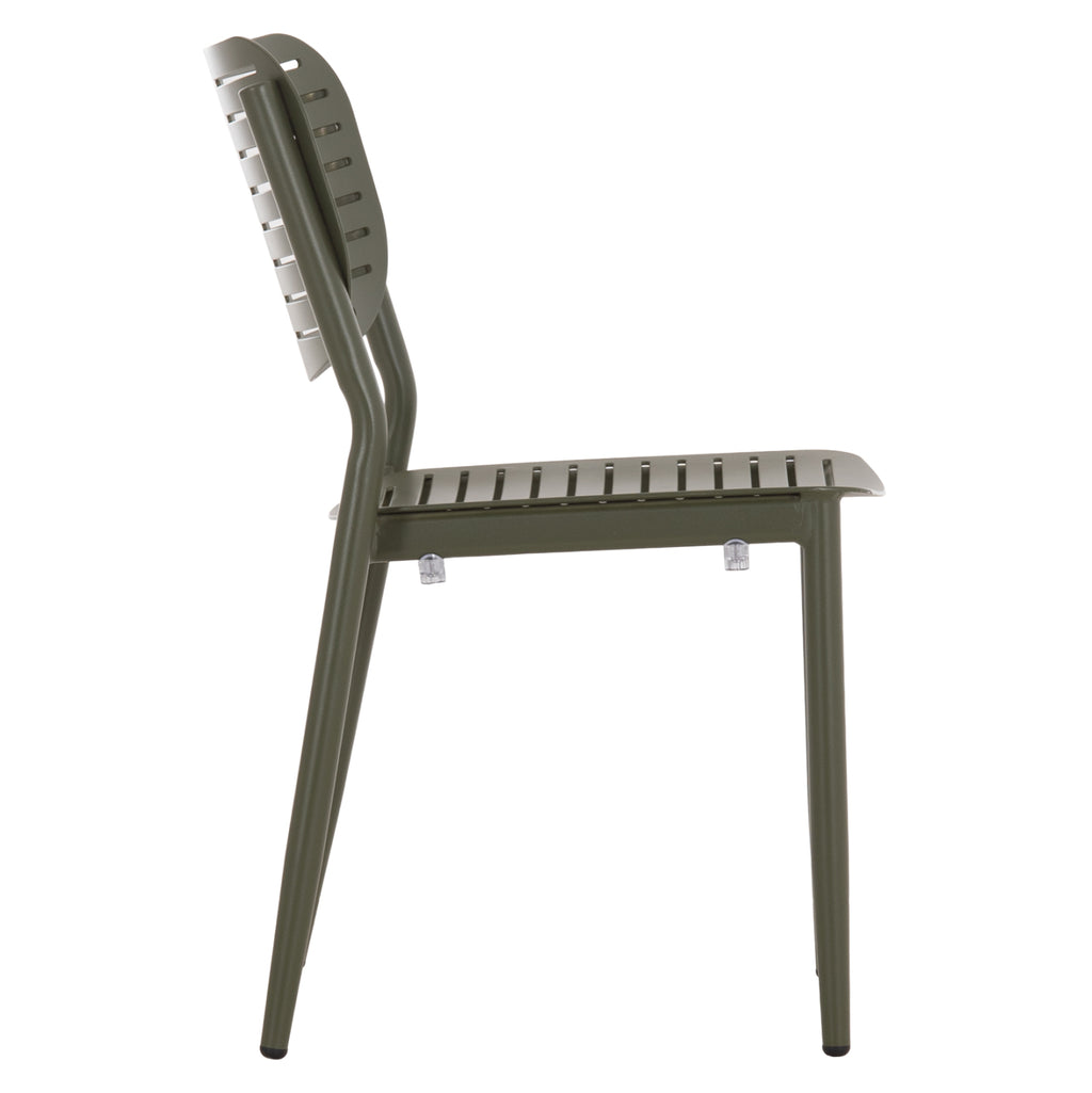 ΚΑΡΕΚΛΑ ΤΡΑΠΕΖΑΡΙΑΣ HILLIARD HM6645.07 ΑΛΟΥΜΙΝΙΟ OLIVE GREEN 46x54x78Υεκ