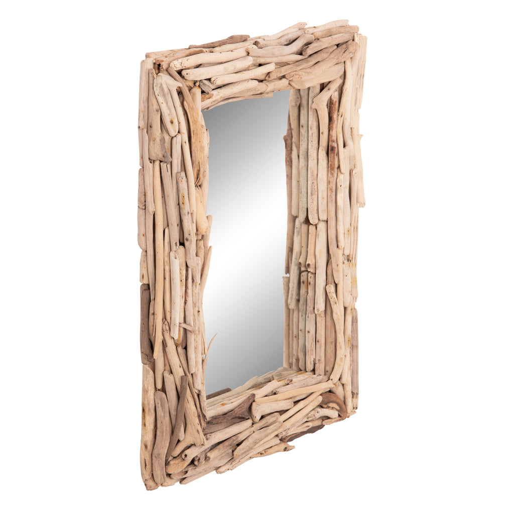 ΚΑΘΡΕΠΤΗΣ ΤΟΙΧΟΥ TWIGS HM4440 DRIFTWOOD ΣΕ ΦΥΣΙΚΟ ΧΡΩΜΑ 62x10x82Υεκ.