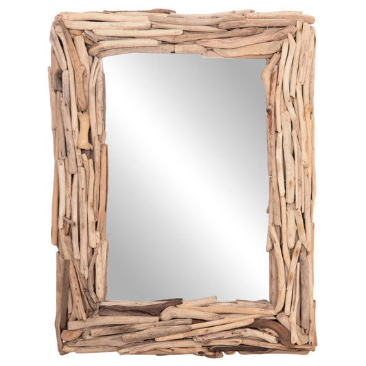 ΚΑΘΡΕΠΤΗΣ ΤΟΙΧΟΥ TWIGS HM4440 DRIFTWOOD ΣΕ ΦΥΣΙΚΟ ΧΡΩΜΑ 62x10x82Υεκ.