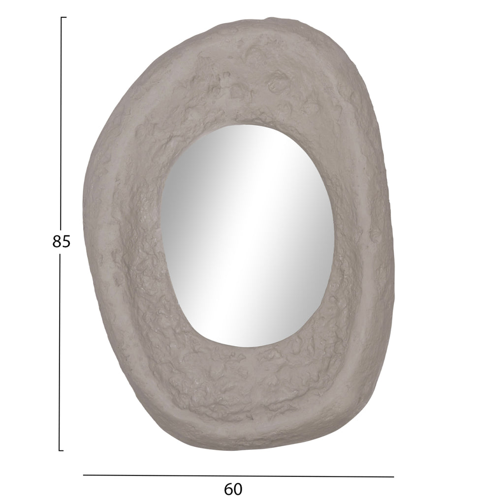 ΚΑΘΡΕΠΤΗΣ ΤΟΙΧΟΥ RIFFE HM4695.03 FIBER CEMENT ΓΚΡΙ 60x13x85Υεκ.