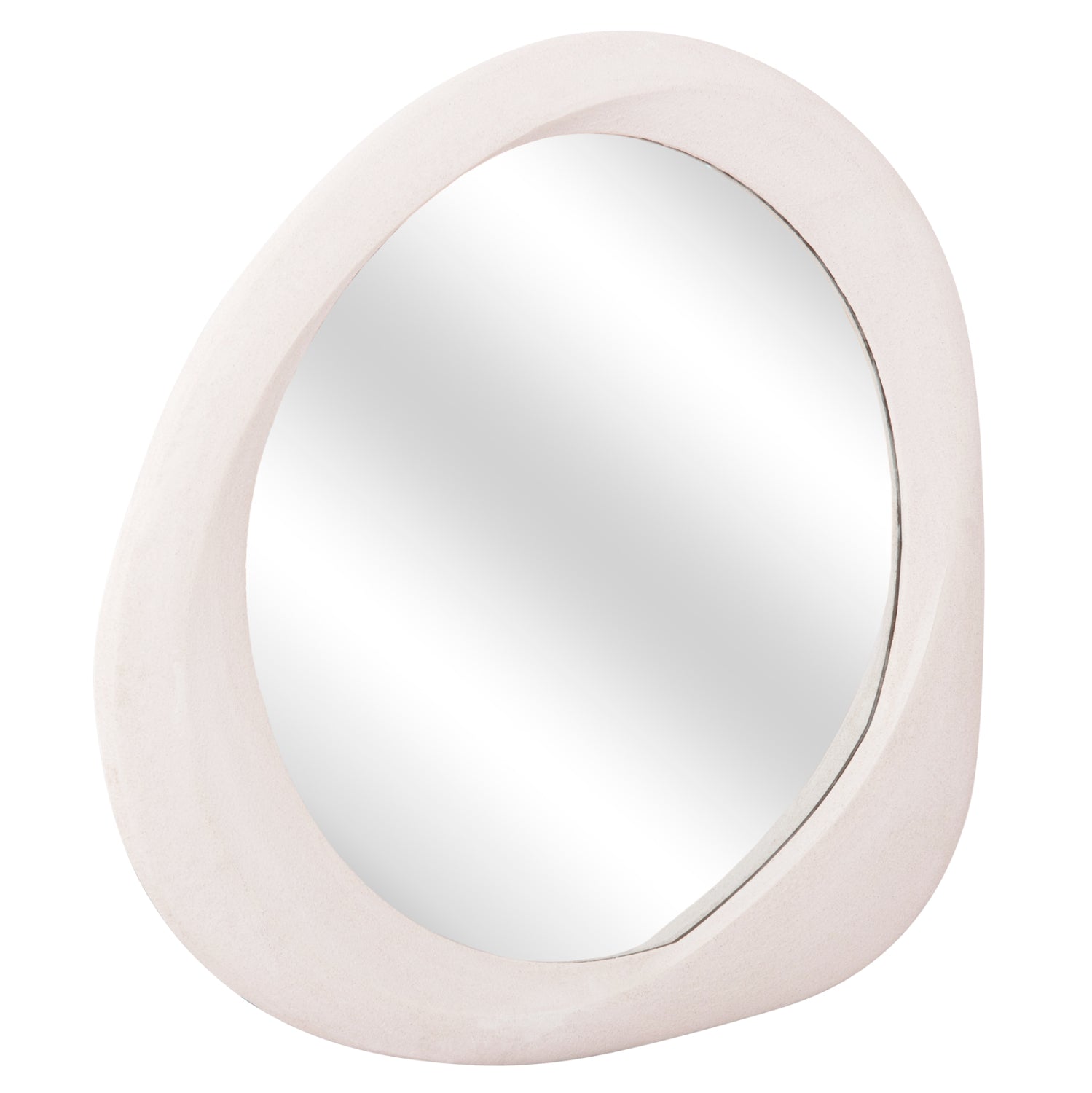 ΚΑΘΡΕΠΤΗΣ ΤΟΙΧΟΥ ΟΒΑΛ ΣΕΙΡΑ SANTORINI HM4511 MDF ΣΕ ΥΠΟΛΕΥΚΟ 82x3,5x74Υεκ
