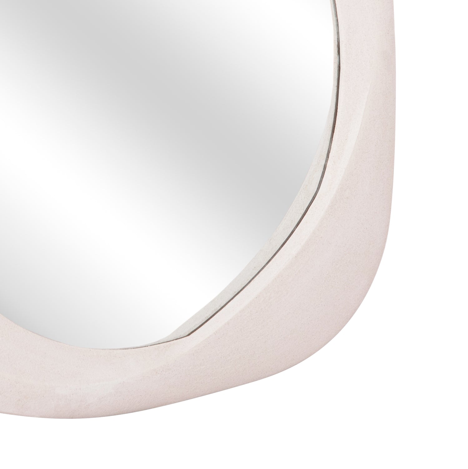 ΚΑΘΡΕΠΤΗΣ ΤΟΙΧΟΥ ΟΒΑΛ ΣΕΙΡΑ SANTORINI HM4511 MDF ΣΕ ΥΠΟΛΕΥΚΟ 82x3,5x74Υεκ