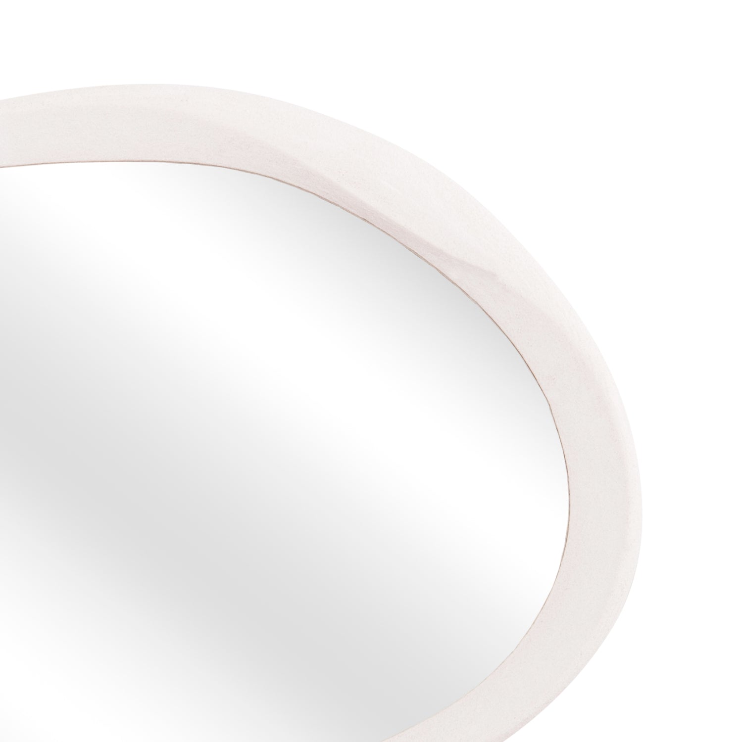 ΚΑΘΡΕΠΤΗΣ ΤΟΙΧΟΥ ΟΒΑΛ ΣΕΙΡΑ SANTORINI HM4513 MDF ΣΕ ΥΠΟΛΕΥΚΟ 90x3,2x60Υεκ