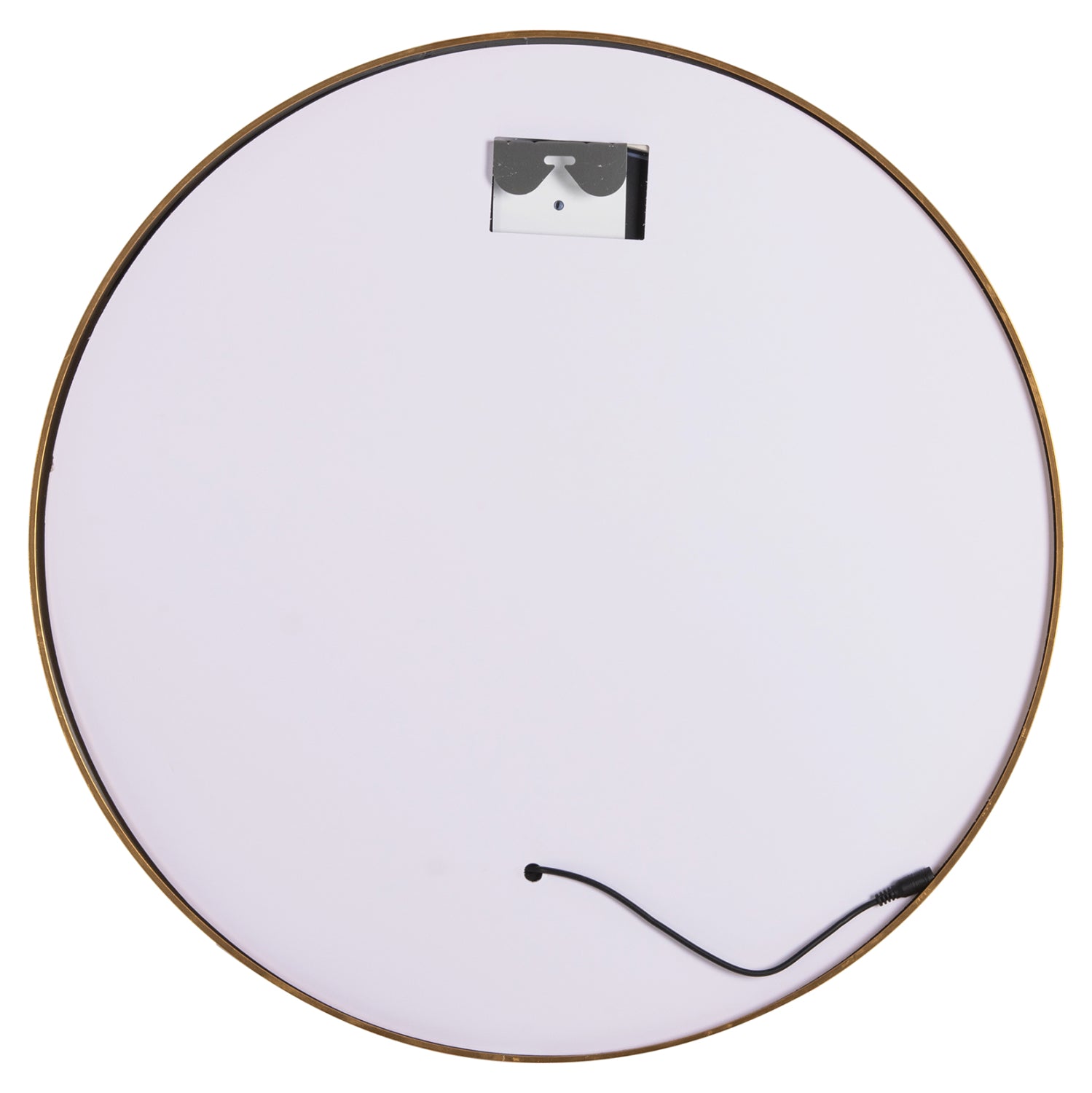 ΚΑΘΡΕΠΤΗΣ ΤΟΙΧΟΥ ΣΤΡΟΓΓΥΛΟΣ ROUNDER HM4503.30 ΑΛΟΥΜΙΝΙΟ ΣΕ ΧΡΥΣΟ-ΦΩΤΙΣΜΟΣ LED Φ80εκ.