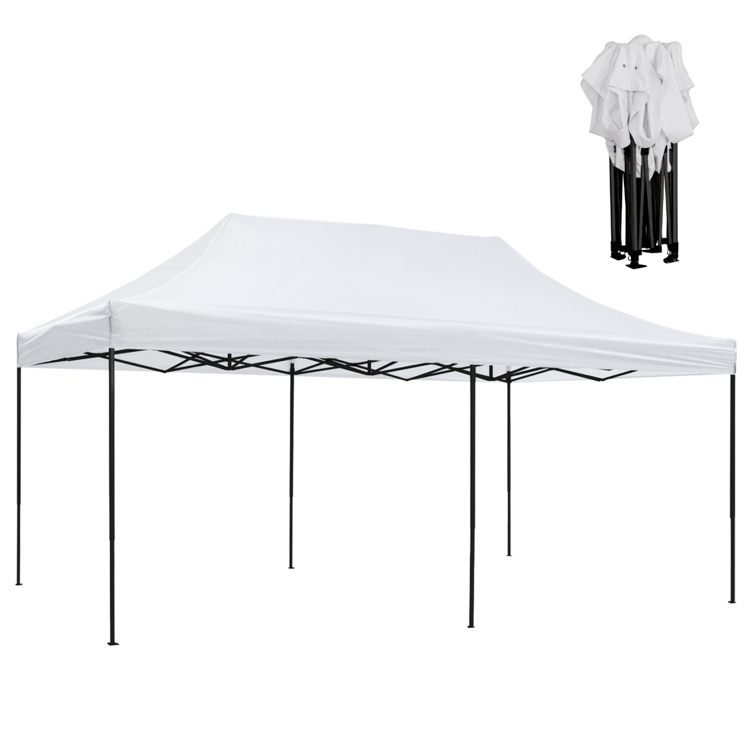ΚΙΟΣΚΙ/GAZEBO MATTHEW HM6312 ΠΤΥΣΣΟΜΕΝΟ-ΣΚΕΛΕΤΟΣ ΜΕΤΑΛ.ΜΑΥΡΟΣ-ΛΕΥΚΟ ΥΦΑΣΜΑ 300x600x310Yεκ