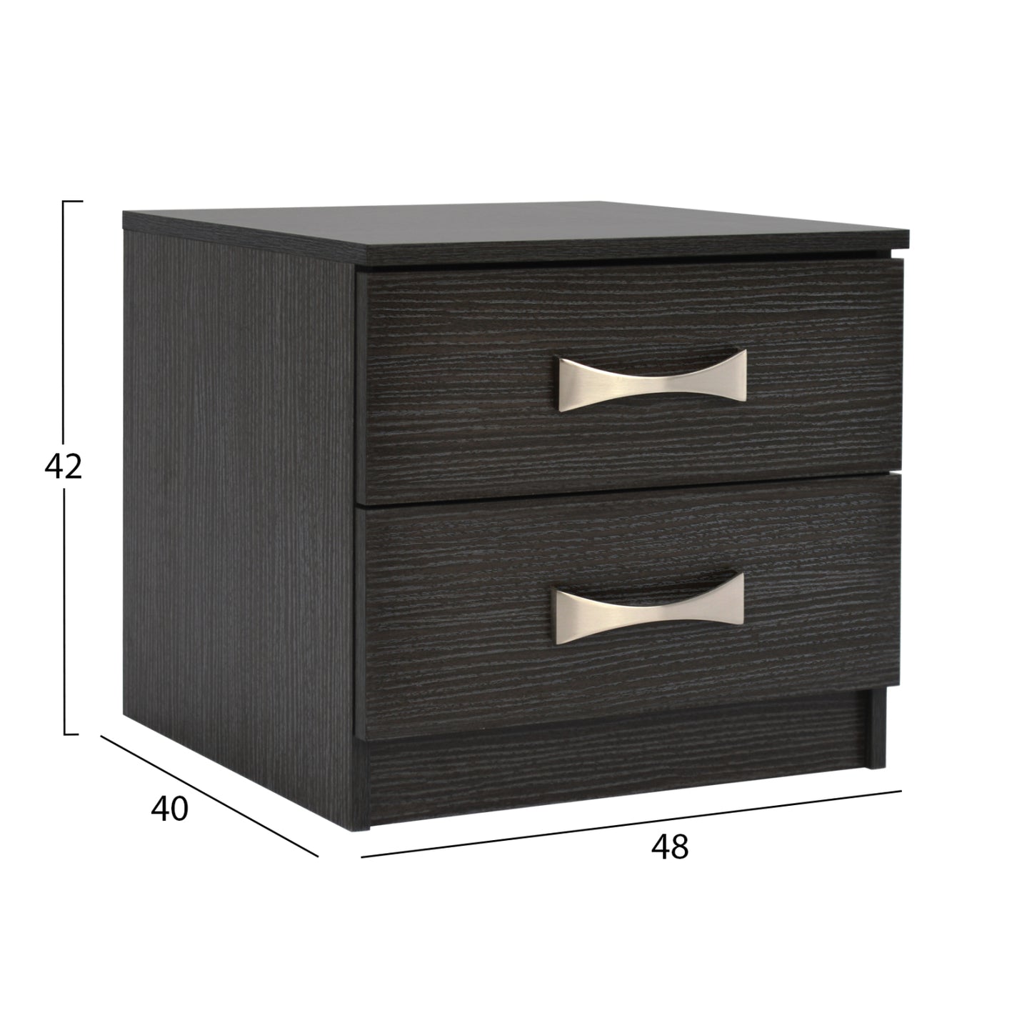ΚΟΜΟΔΙΝΟ ΜΕ 2 ΣΥΡΤΑΡΙΑ ΚΑΙ ΧΕΡΟΥΛΙ ASHLYN HM2235.01 ZEBRANO 48x40x42Yεκ.