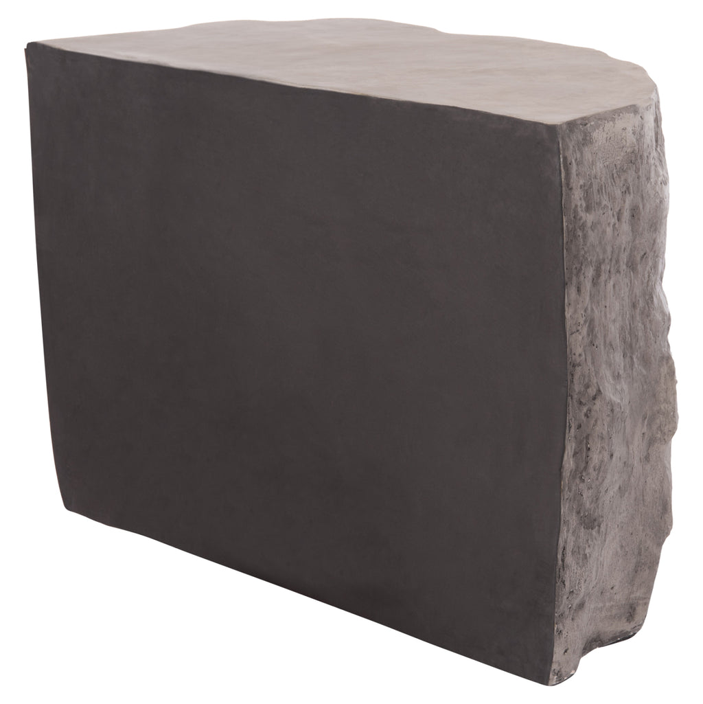 ΚΟΝΣΟΛΑ ΒΡΑΧΟΣ INTERON HM18152.03 FIBER CEMENT ΣΕ ΓΚΡΙ--120x50x71Υεκ.