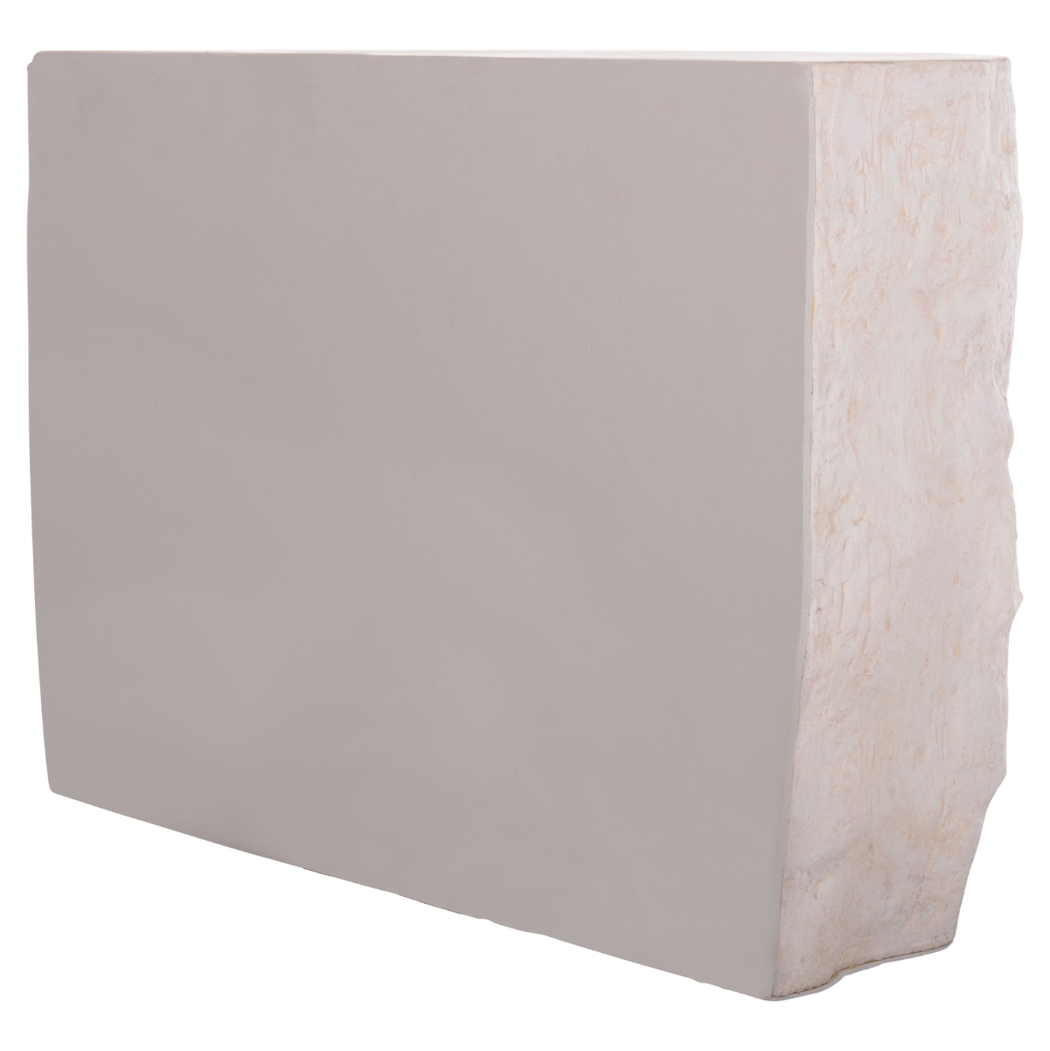ΚΟΝΣΟΛΑ ΒΡΑΧΟΣ INTERON HM18152.02 FIBER CEMENT ΣΕ ΛΕΥΚΟ--120x50x71Υεκ.