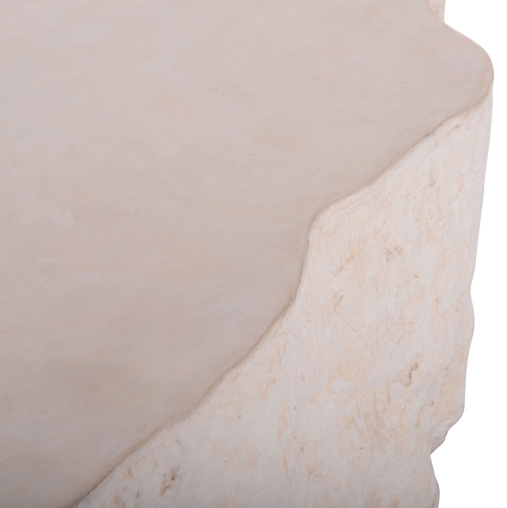 ΚΟΝΣΟΛΑ ΒΡΑΧΟΣ INTERON HM18152.02 FIBER CEMENT ΣΕ ΛΕΥΚΟ--120x50x71Υεκ.