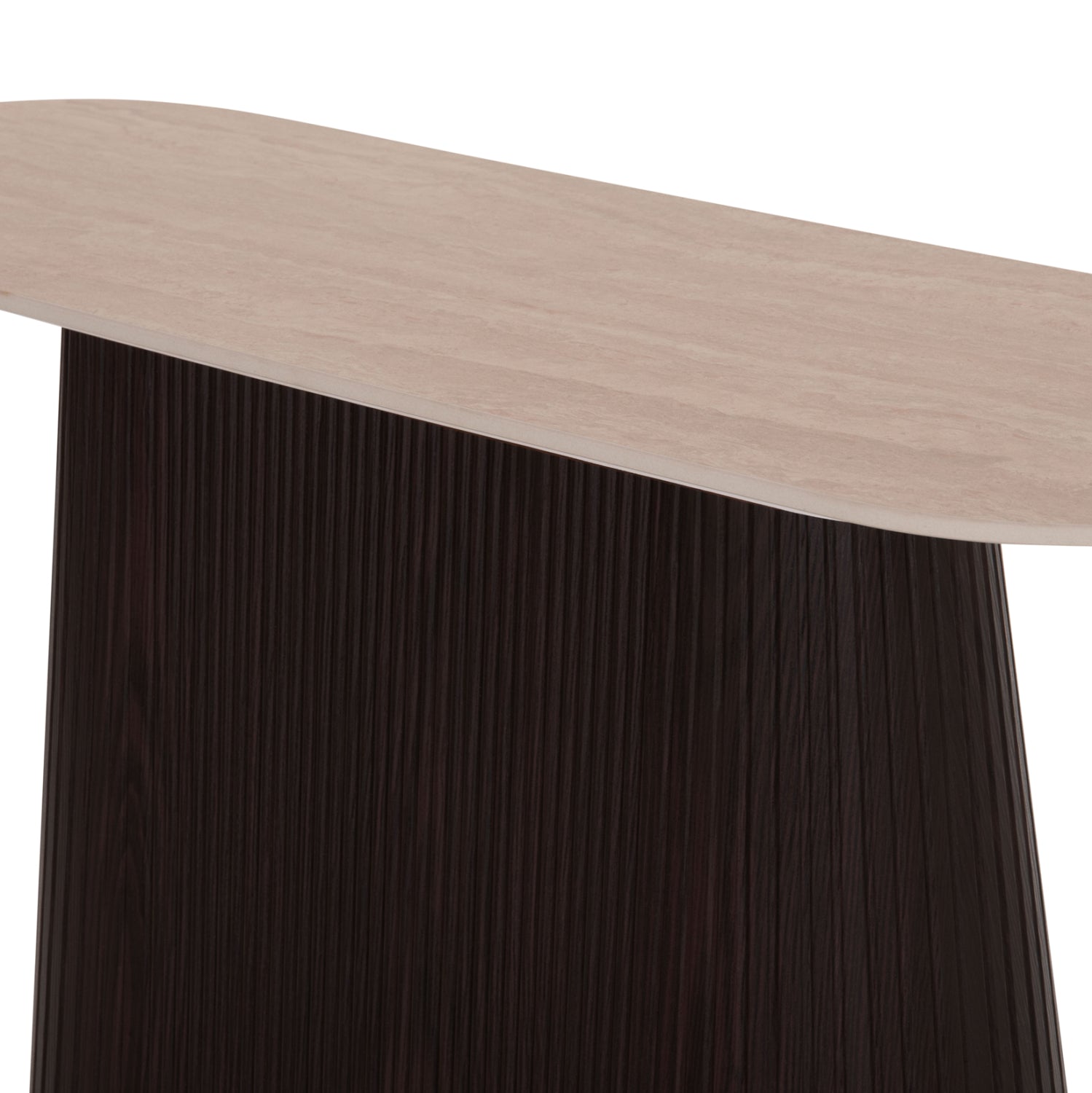 ΚΟΝΣΟΛΑ CATER HM18323 ΚΕΡΑΜΙΚΟ TOP ΟΨΗ ΤΡΑΒΕΡΤΙΝΑΣ-MDF ΒΑΣΗ 120x40x78Υεκ.