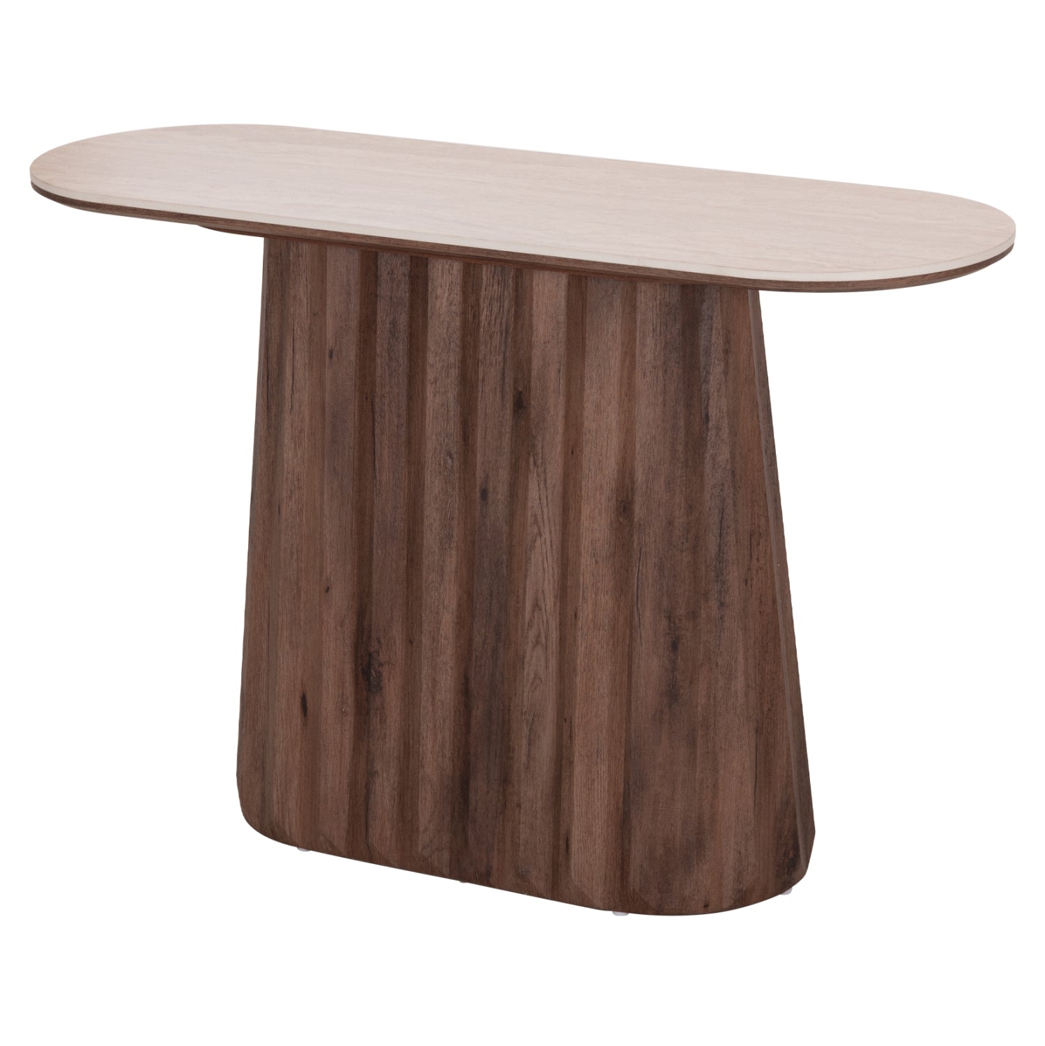 ΚΟΝΣΟΛΑ WALDEN HM18439 ΚΕΡΑΜΙΚΟ TOP ΤΡΑΒΕΡΤΙΝΑ--MDF ΒΑΣΗ ΚΑΡΥΔΙ 120x40x76Υεκ