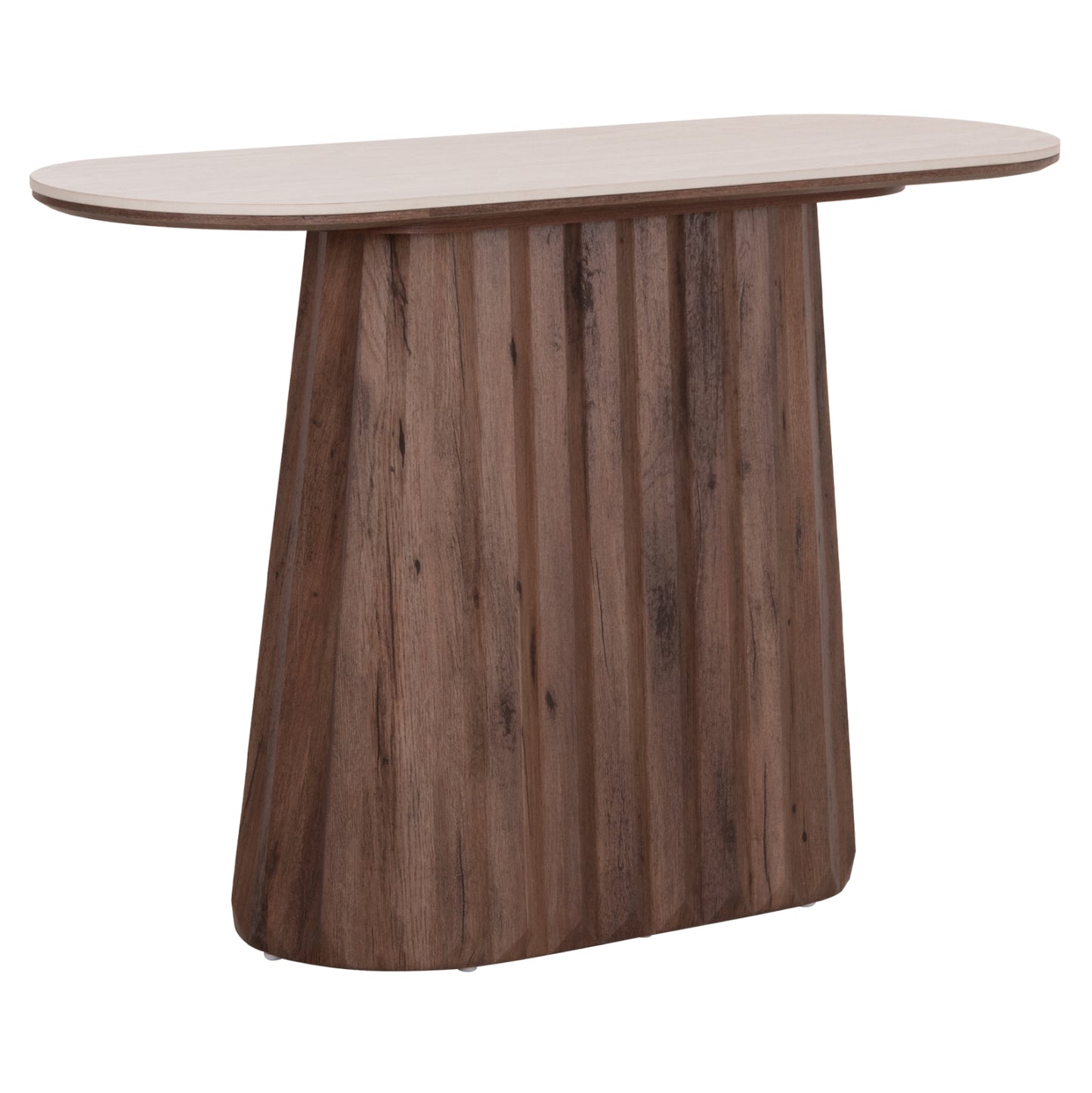 ΚΟΝΣΟΛΑ WALDEN HM18439 ΚΕΡΑΜΙΚΟ TOP ΤΡΑΒΕΡΤΙΝΑ--MDF ΒΑΣΗ ΚΑΡΥΔΙ 120x40x76Υεκ