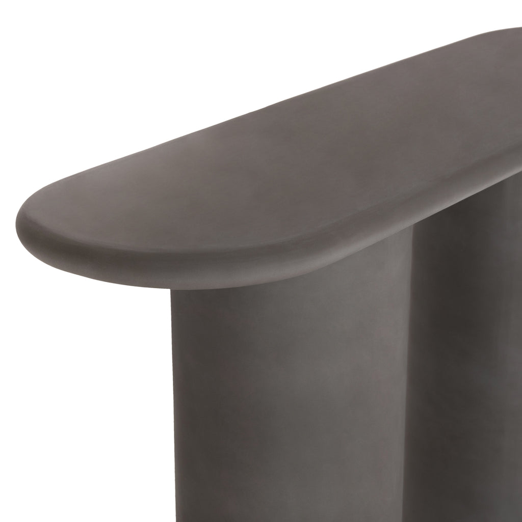ΚΟΝΣΟΛΑ KENJI FIBER CEMENT ΣΕ ΓΚΡΙ HM6584.01 140x40x77Υεκ.