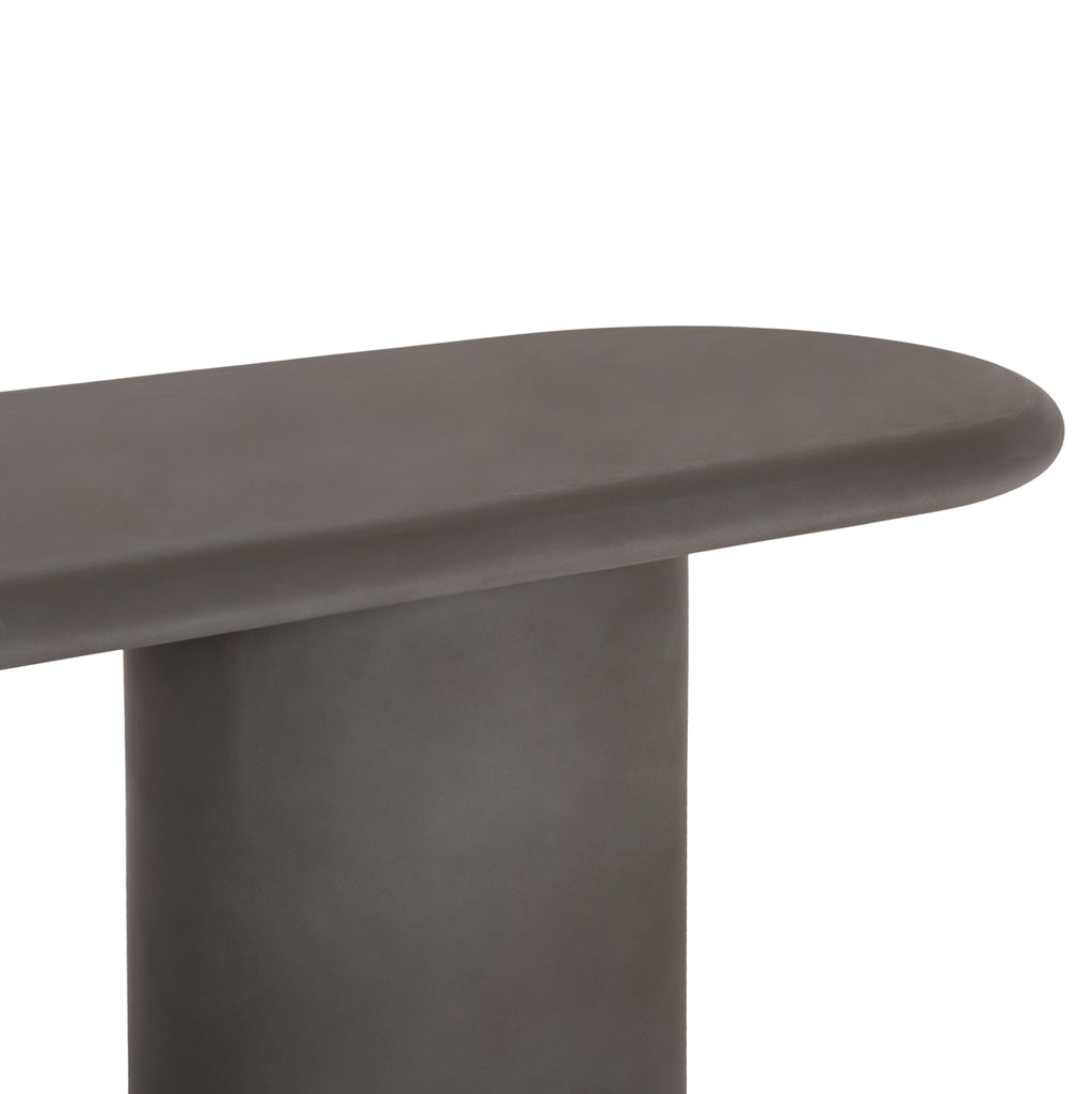 ΚΟΝΣΟΛΑ KENJI FIBER CEMENT ΣΕ ΓΚΡΙ HM6584.01 140x40x77Υεκ.