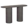 ΚΟΝΣΟΛΑ KENJI FIBER CEMENT ΣΕ ΓΚΡΙ HM6584.01 140x40x77Υεκ.