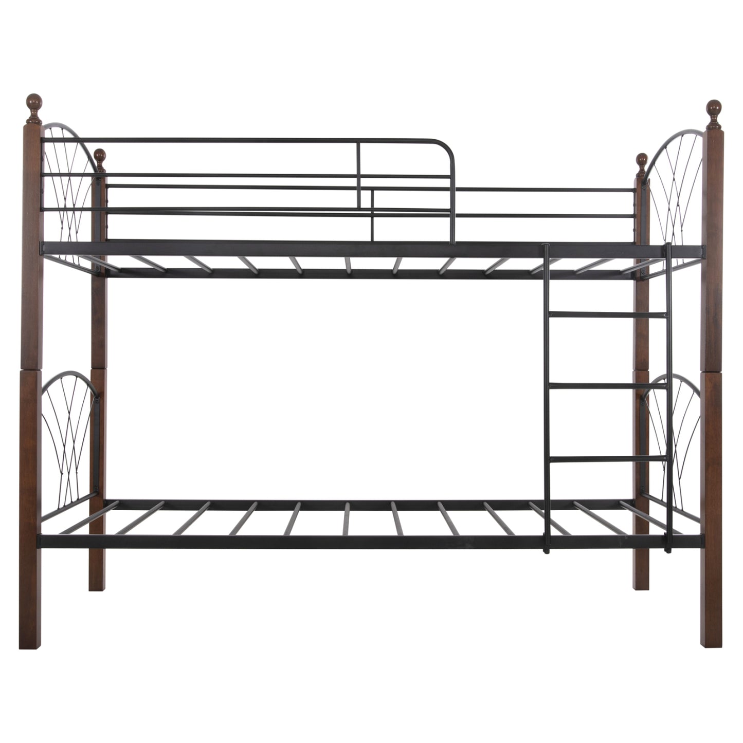ΚΟΥΚΕΤΑ ΜΕ ΣΤΡΩΜΑΤΑ STOREY HM10749.10 ΜΕΤΑΛΛΟ & ΞΥΛΟ RUBBERWOOD--ΣΤΡΩΜΑΤΑ 90x190εκ.
