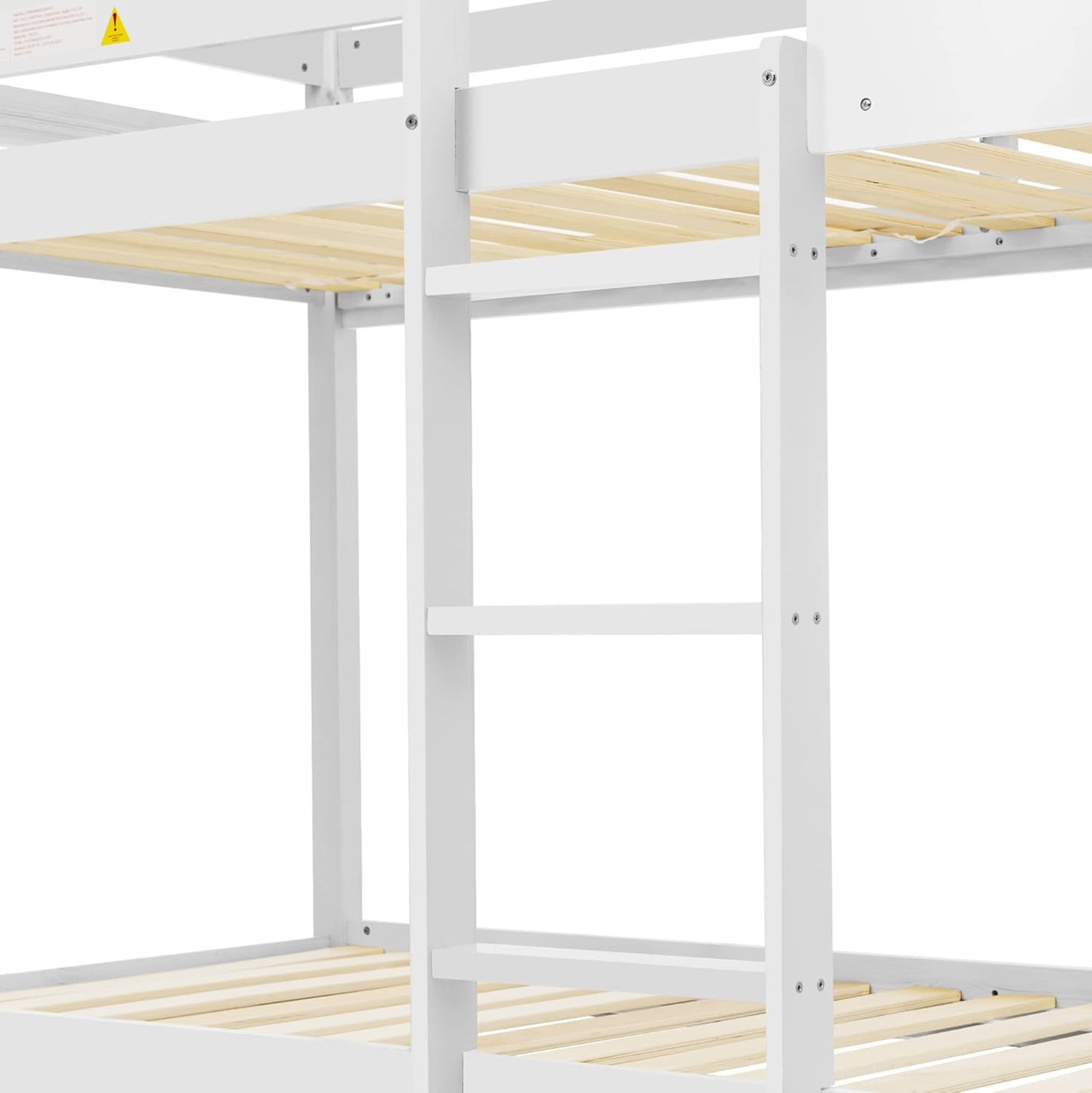 ΚΟΥΚΕΤΑ ΠΑΙΔΙΚΗ ΜΕ 2 ΣΤΡΩΜΑΤΑ HOOD HM21314.01 ΞΥΛΟ ΠΕΥΚΟΥ ΛΕΥΚΟ--ΣΤΡΩΜΑΤΑ 90x190εκ