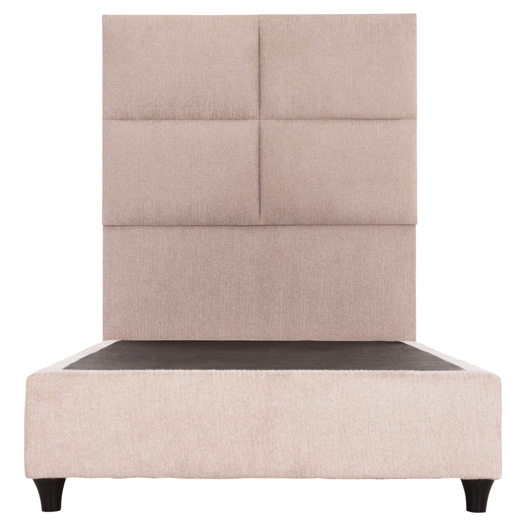 ΚΡΕΒΑΤΙ ΜΟΝΟ MILO HM652.32 ΜΠΕΖ TEDDY ΥΦΑΣΜΑ ΓΙΑ ΣΤΡΩΜΑ 90x200εκ