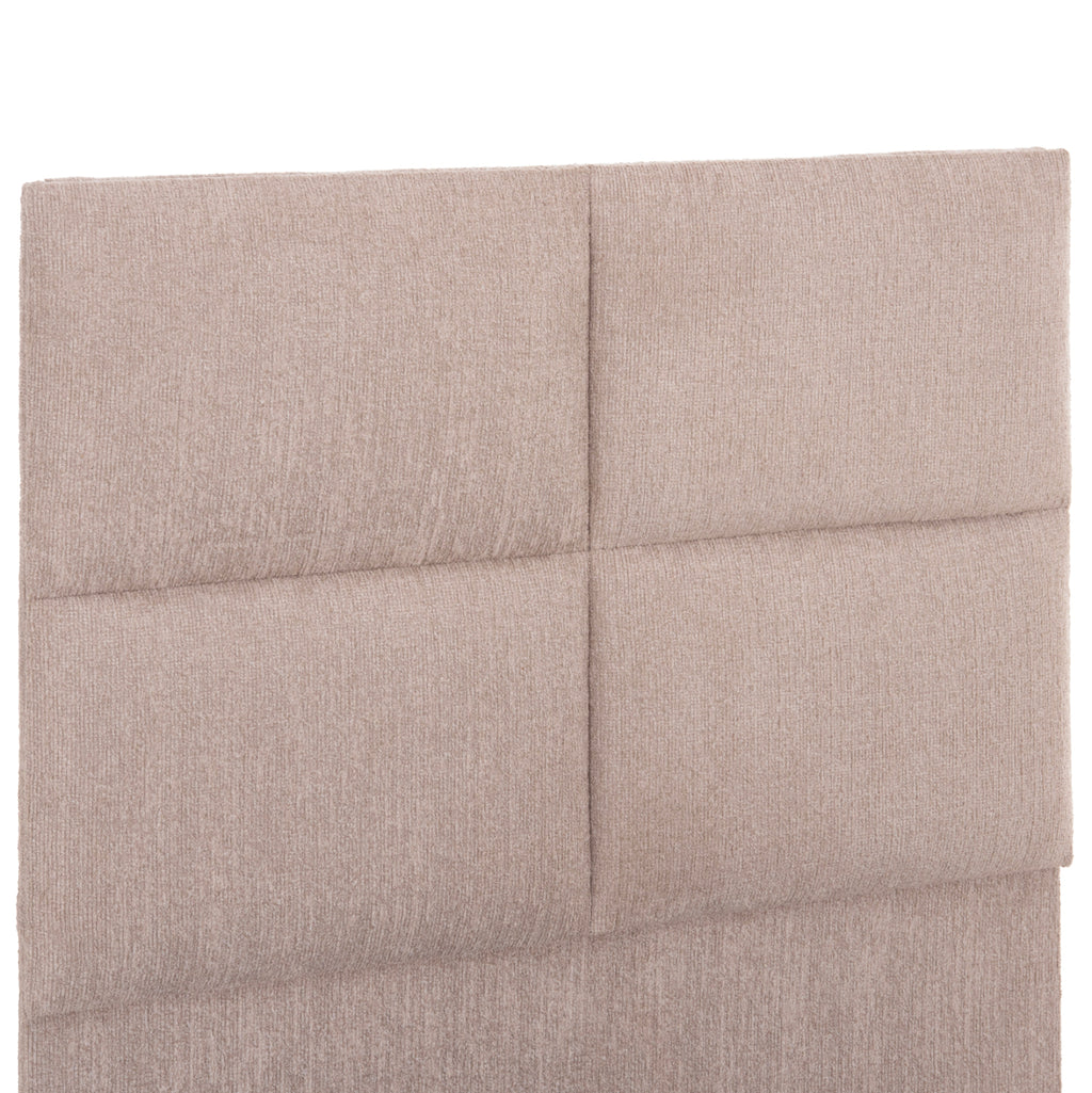 ΚΡΕΒΑΤΙ ΜΟΝΟ MILO HM652.32 ΜΠΕΖ TEDDY ΥΦΑΣΜΑ ΓΙΑ ΣΤΡΩΜΑ 90x200εκ