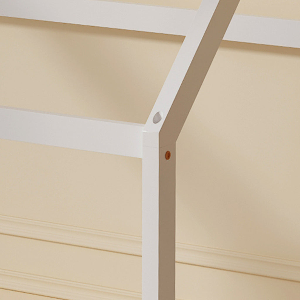 ΚΡΕΒΑΤΙ ΠΑΙΔΙΚΟ PEPE HM677.03 τ.MONTESSORI ΞΥΛΟ ΠΕΥΚΟ ΛΕΥΚΟ- 190x90εκ