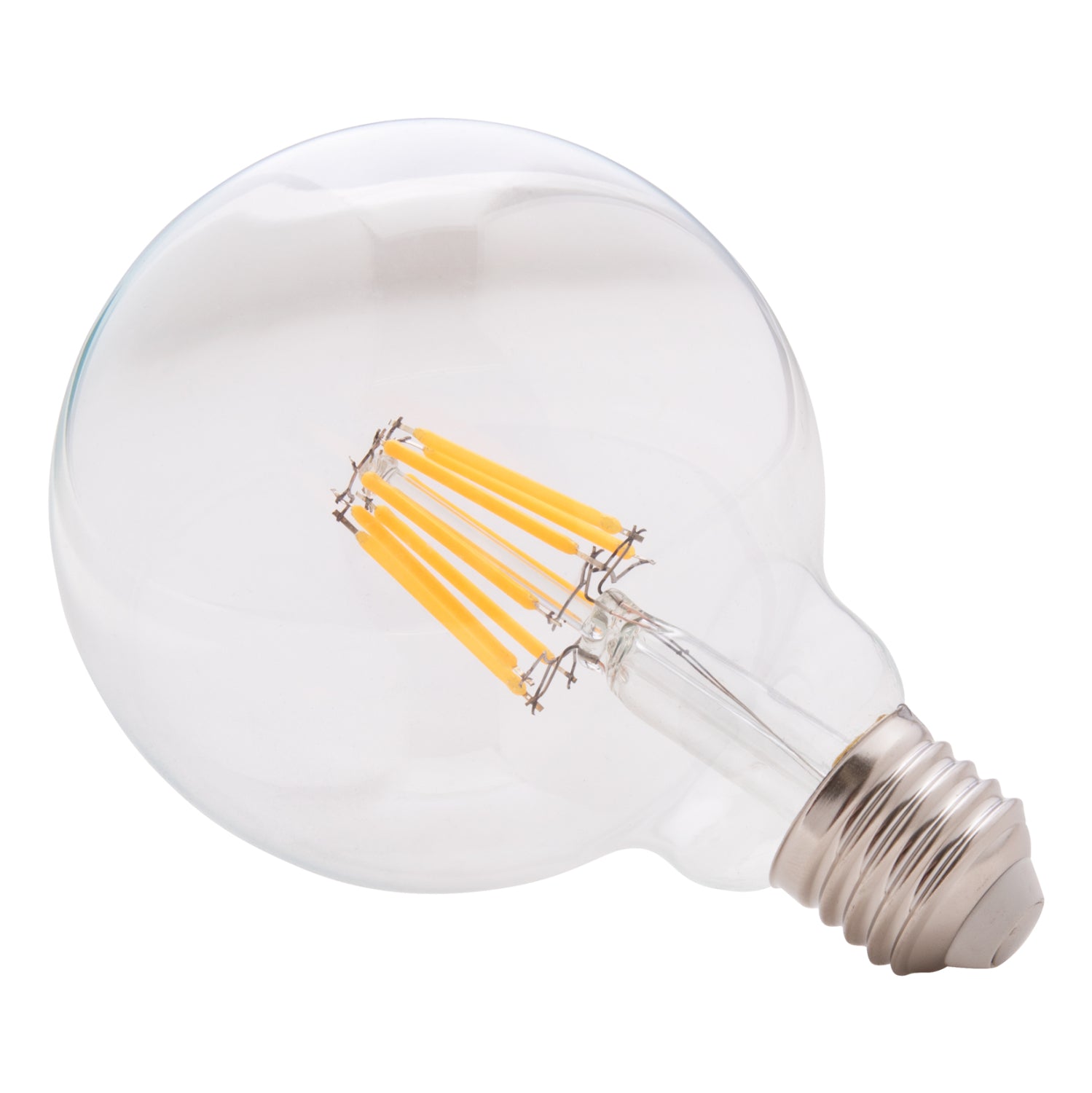 ΛΑΜΠΤΗΡΑΣ GLOBO LED FILAMENT 8W E27 2700K ΔΙΑΦΑΝΟΣ DIMMABLE HM4050.01