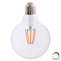 ΛΑΜΠΤΗΡΑΣ GLOBO LED FILAMENT 8W E27 2700K ΔΙΑΦΑΝΟΣ DIMMABLE HM4050.01