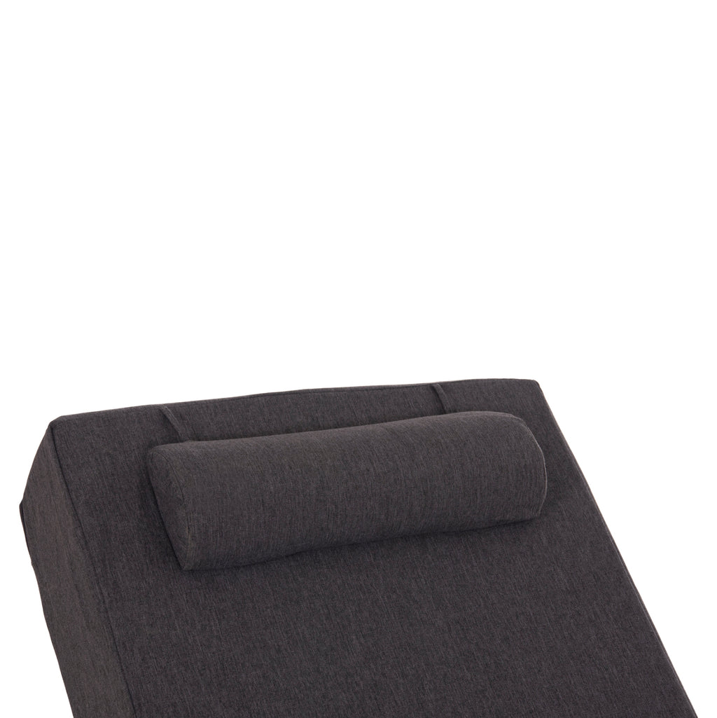 ΜΑΞΙΛΑΡΙ ΞΑΠΛΩΣΤΡΑΣ KIHEI HM21094.03 OLEFIN ΣΚΟΥΡΟ ΓΚΡΙ ΜΕ FOAM 198x70x20Υεκ
