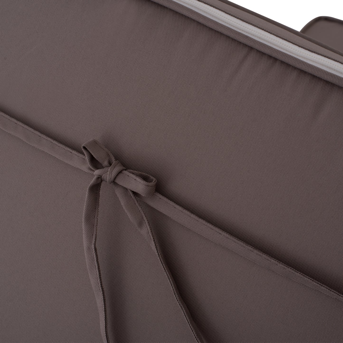 ΜΑΞΙΛΑΡΙ ΞΑΠΛΩΣΤΡΑΣ POLYESTER CHIOS ΓΚΡΙ HM11236.10P 196(117+1+78)x58x9εκ.
