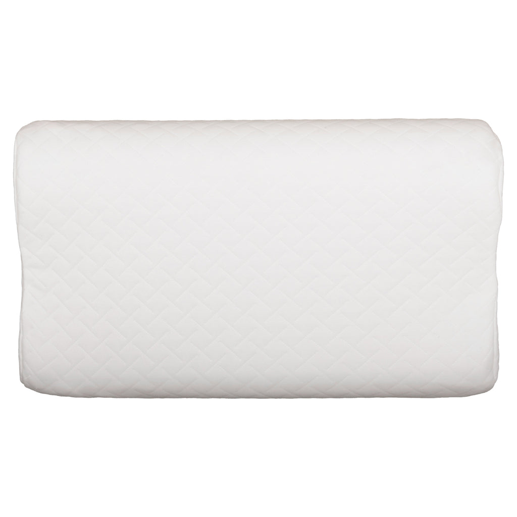 ΜΑΞΙΛΑΡΙ ΥΠΝΟΥ BEZEL HM673 MEMORY FOAM-ΛΕΥΚΟ ΥΦΑΣΜΑ 55x32Υεκ