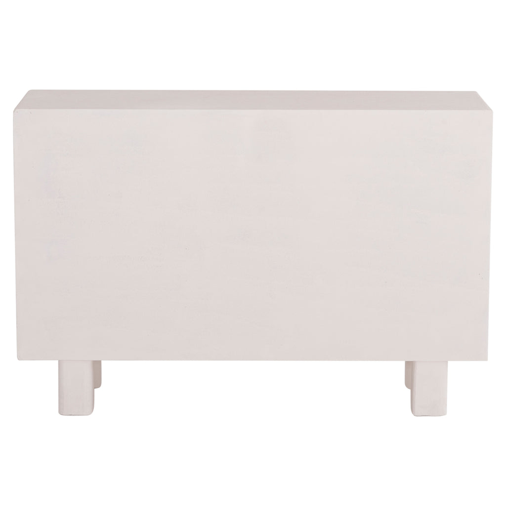 ΜΠΟΥΦΕΣ ΣΕΙΡΑ SANTORINI HM18048 MDF ΣΕ ΥΠΟΛΕΥΚΟ ΧΡΩΜΑ-3 ΣΥΡΤΑΡΙΑ & 2 ΠΟΡΤΕΣ 120x38x80Υεκ.