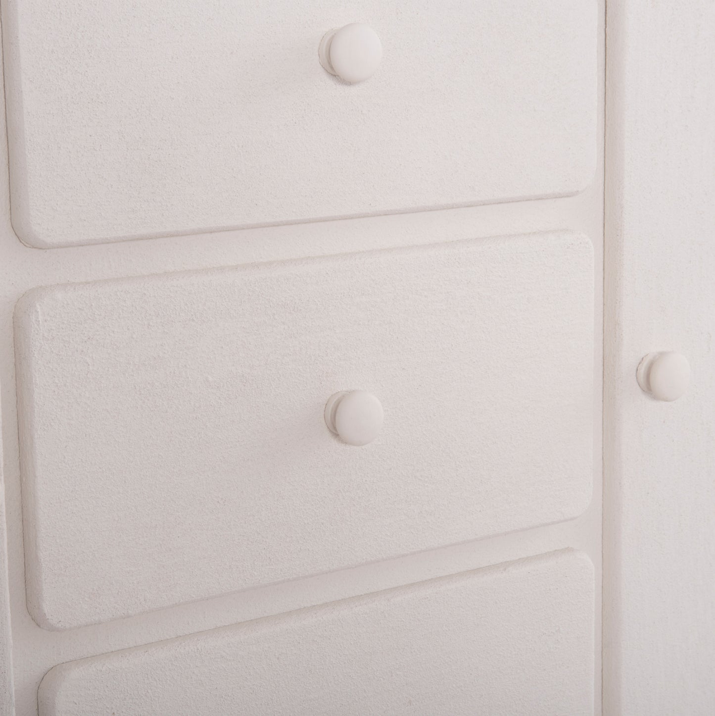 ΜΠΟΥΦΕΣ ΣΕΙΡΑ SANTORINI HM18048 MDF ΣΕ ΥΠΟΛΕΥΚΟ ΧΡΩΜΑ-3 ΣΥΡΤΑΡΙΑ & 2 ΠΟΡΤΕΣ 120x38x80Υεκ.