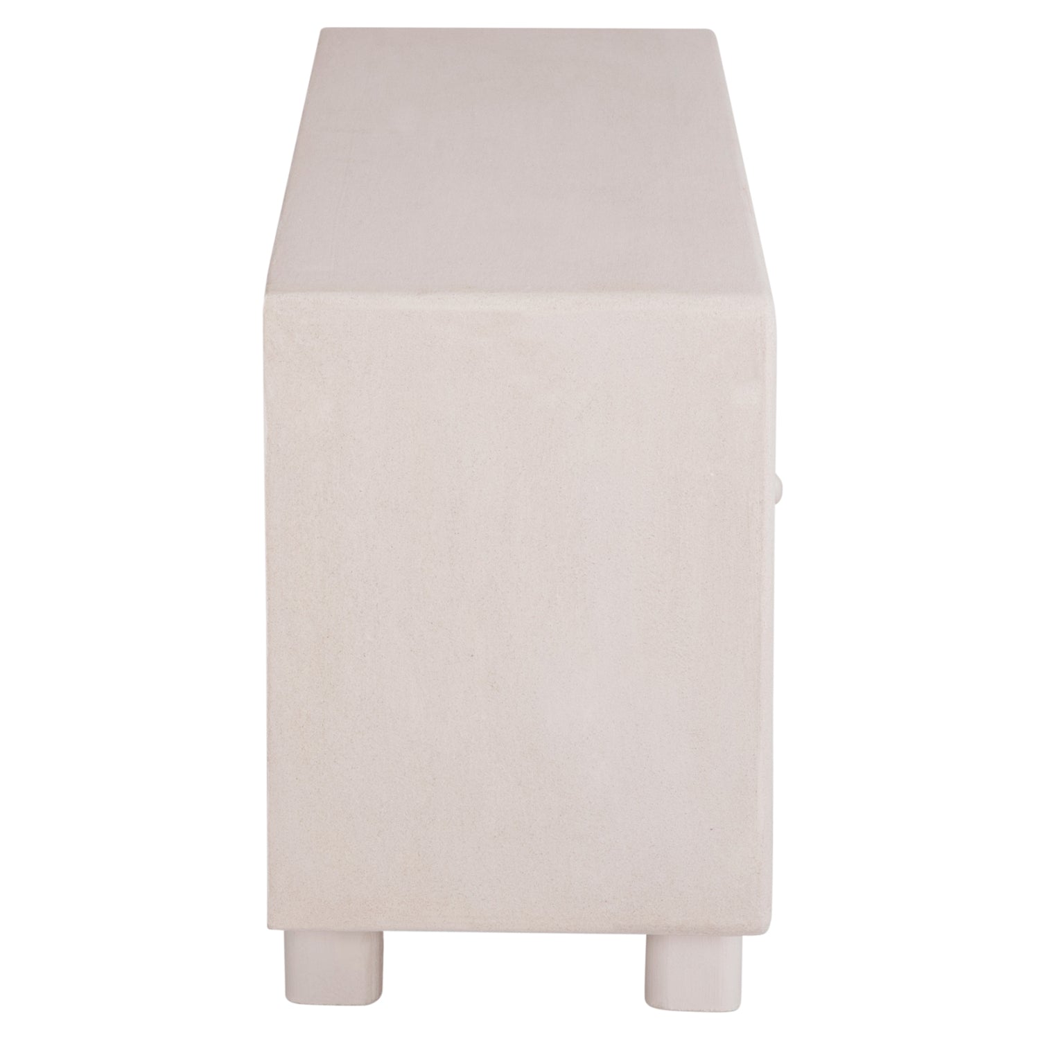 ΜΠΟΥΦΕΣ ΣΕΙΡΑ SANTORINI HM18068 MDF ΣΕ ΥΠΟΛΕΥΚΟ ΧΡΩΜΑ-3 ΠΟΡΤΕΣ 140x38x64Υεκ.