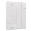 ΝΤΟΥΛΑΠΑ 4-ΦΥΛΛΗ ΜΕ ΠΑΤΑΡΙ & ΣΥΡΤΑΡΙΑ JENNA HM11355.05 ΜΕΛΑΜΙΝΗ ΣΕ ΛΕΥΚΟ 160x43x240Υεκ