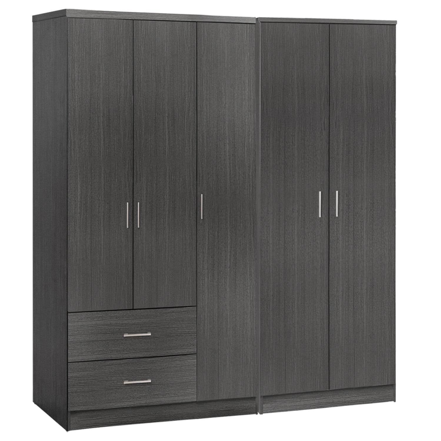 ΝΤΟΥΛΑΠΑ 5ΦΥΛΛΗ CAESAR HM21234.01 ΜΕΛΑΜΙΝΗ ΧΡΩΜΑ ZEBRANO 150x42.5x181Υεκ