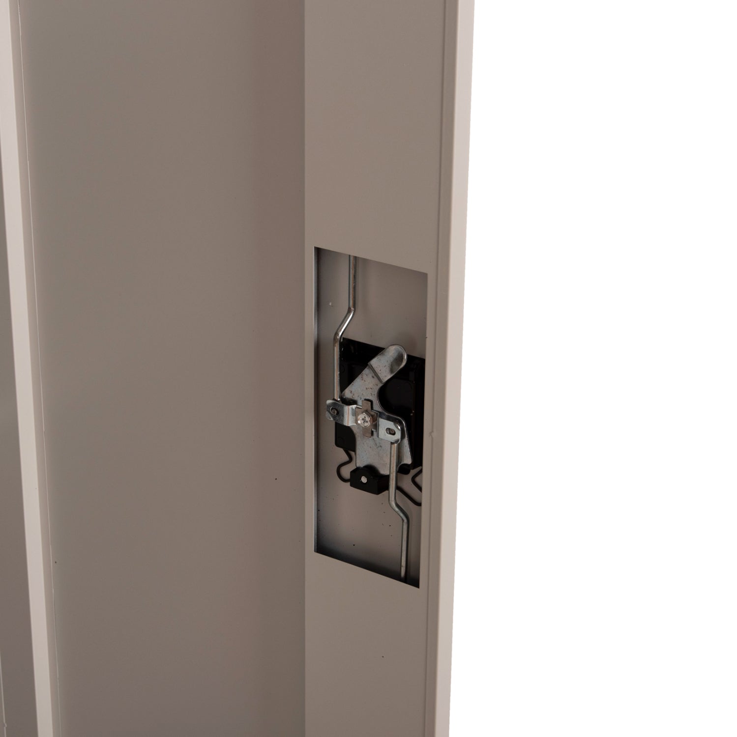 ΝΤΟΥΛΑΠΑ ΜΕΤΑΛΛΙΚΗ CLOD HM5961.11 2ΦΥΛΛΗ ΜΕ ΧΩΡΙΣΜΑ ΑΝΟΙΧΤΟ ΓΚΡΙ 90Χ40Χ180Yεκ.