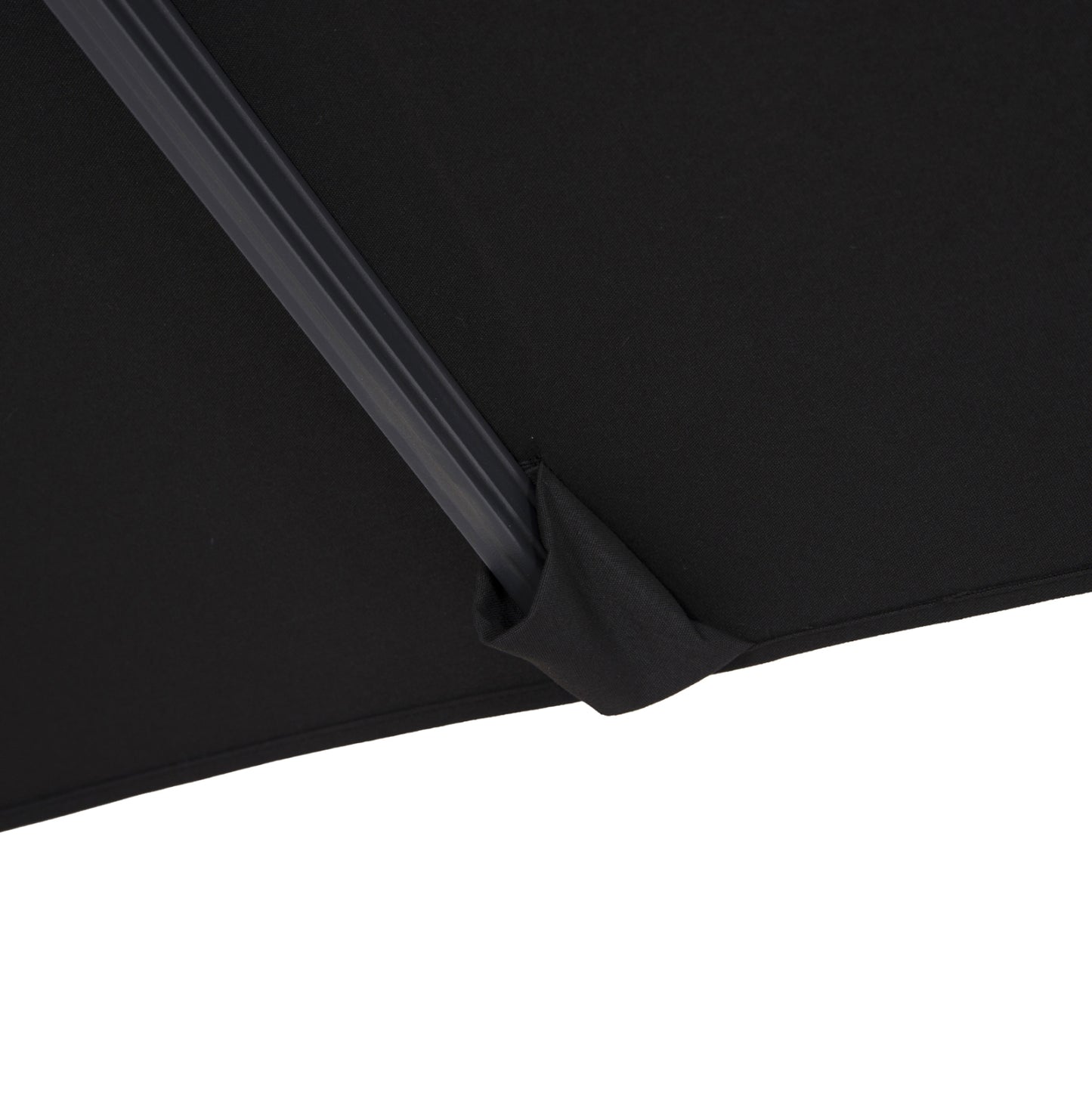ΟΜΠΡΕΛΑ SHADER HM6025.03 ALU ΕΠΑΓΓΕΛΜΑΤΙΚΗ ΚΡΕΜΑΣΤΗ 3X3 360 ΜΟΙΡΩΝ ME ΜΑΥΡΟ ΑΚΡΥΛΙΚΟ ΠΑΝΙ
