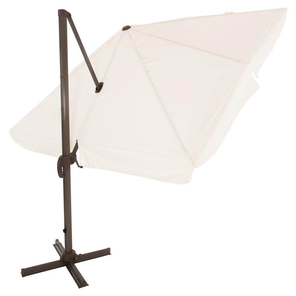 ΟΜΠΡΕΛΑ ΕΠΑΓΓΕΛΜΑΤΙΚΗ SHADER ALU ΚΡΕΜΑΣΤΗ 3X3 360 ΜΟΙΡΩΝ ME ΕΚΡΟΥ ΠΑΝΙ HM6025.01