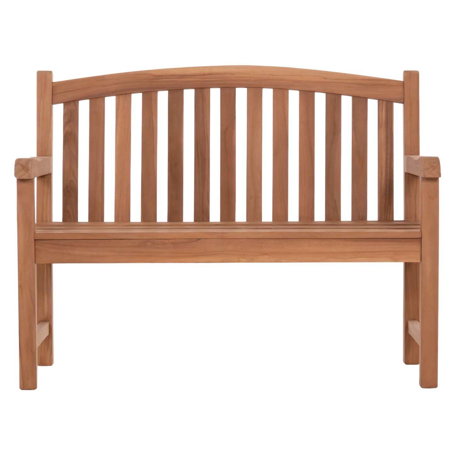 ΠΑΓΚΑΚΙ ΚΗΠΟΥ 2ΘΕΣΙΟ ELENA HM6651 ΞΥΛΟ TEAK--ΦΥΣΙΚΟ 120x60x95Υεκ.