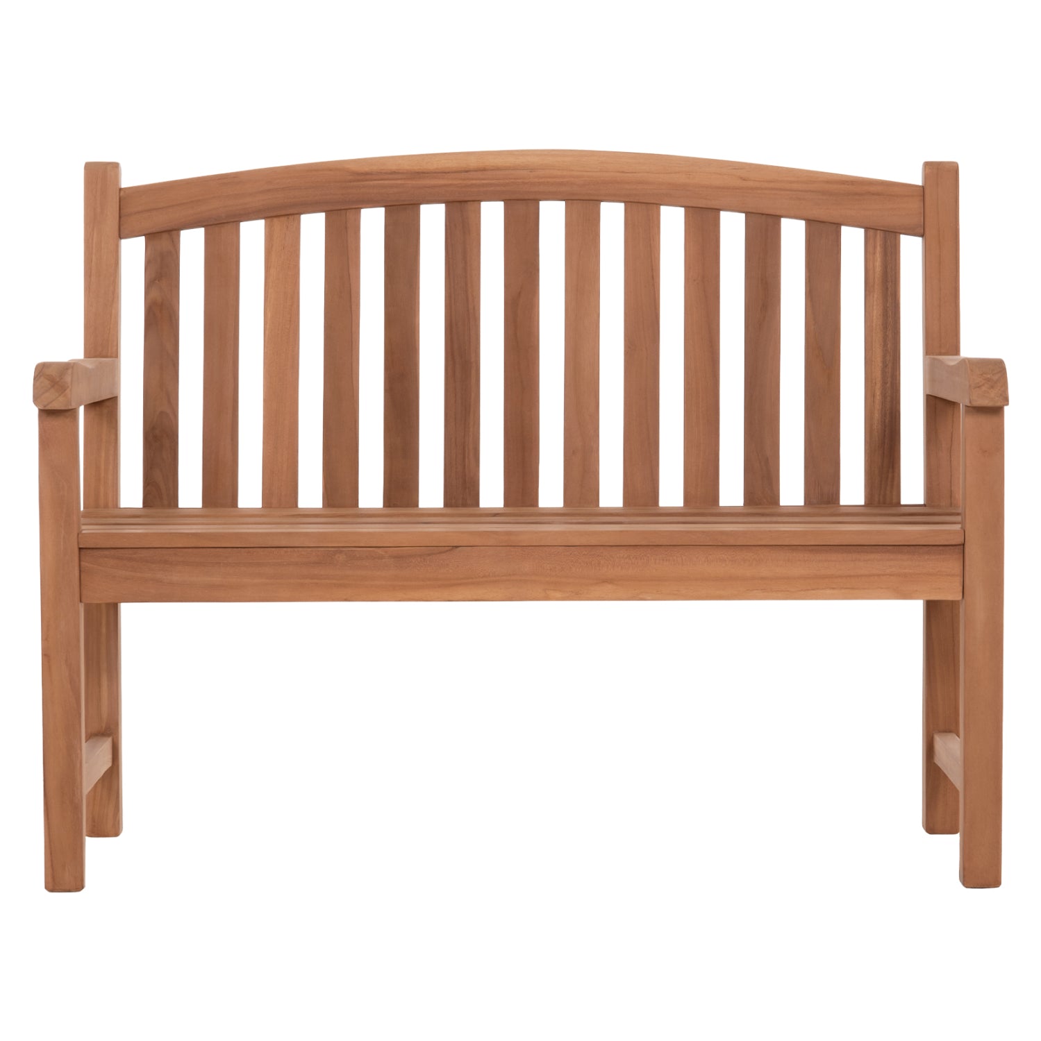 ΠΑΓΚΑΚΙ ΚΗΠΟΥ 2ΘΕΣΙΟ ELENA HM6651 ΞΥΛΟ TEAK--ΦΥΣΙΚΟ 120x60x95Υεκ.