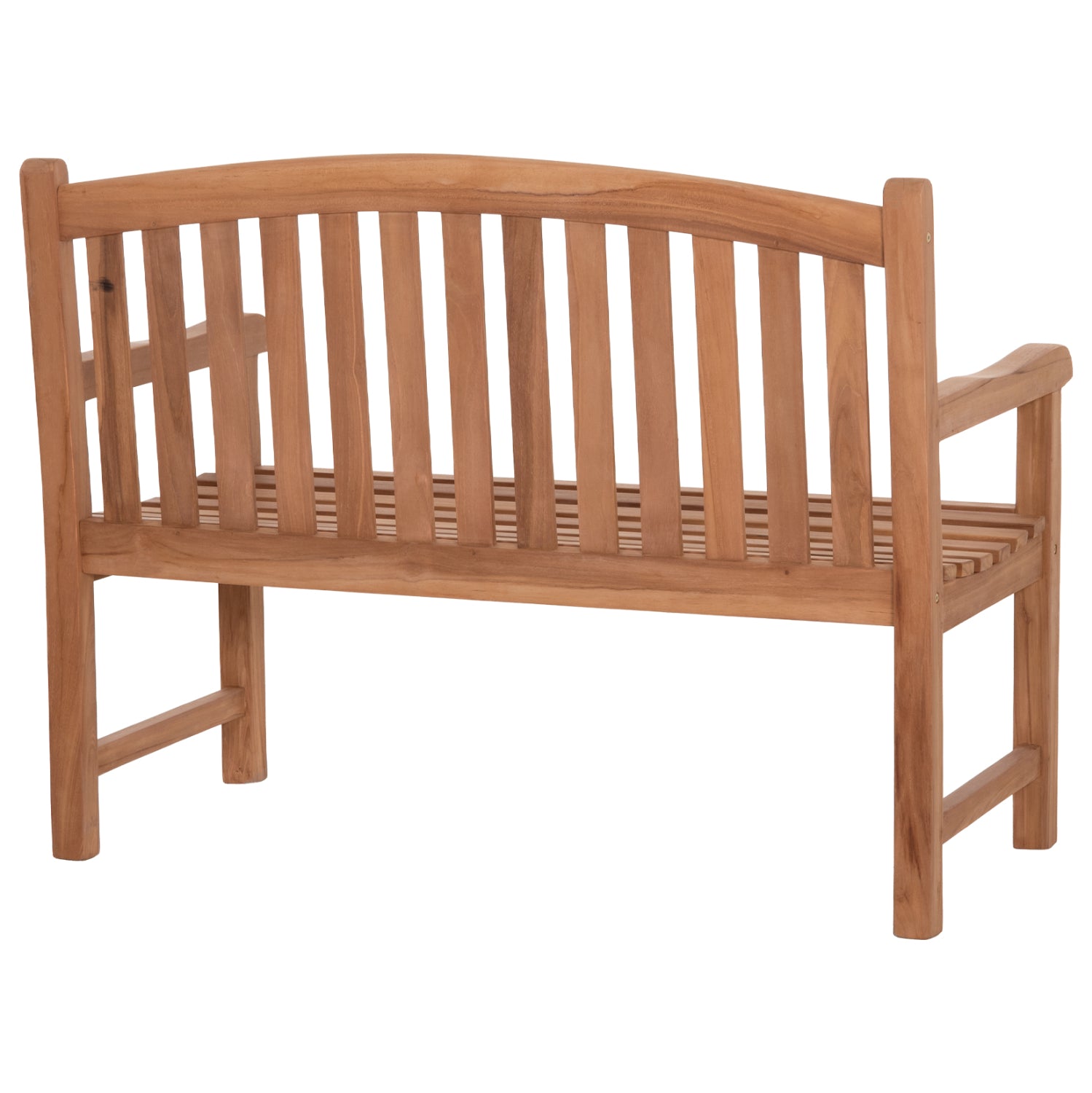 ΠΑΓΚΑΚΙ ΚΗΠΟΥ 2ΘΕΣΙΟ ELENA HM6651 ΞΥΛΟ TEAK--ΦΥΣΙΚΟ 120x60x95Υεκ.