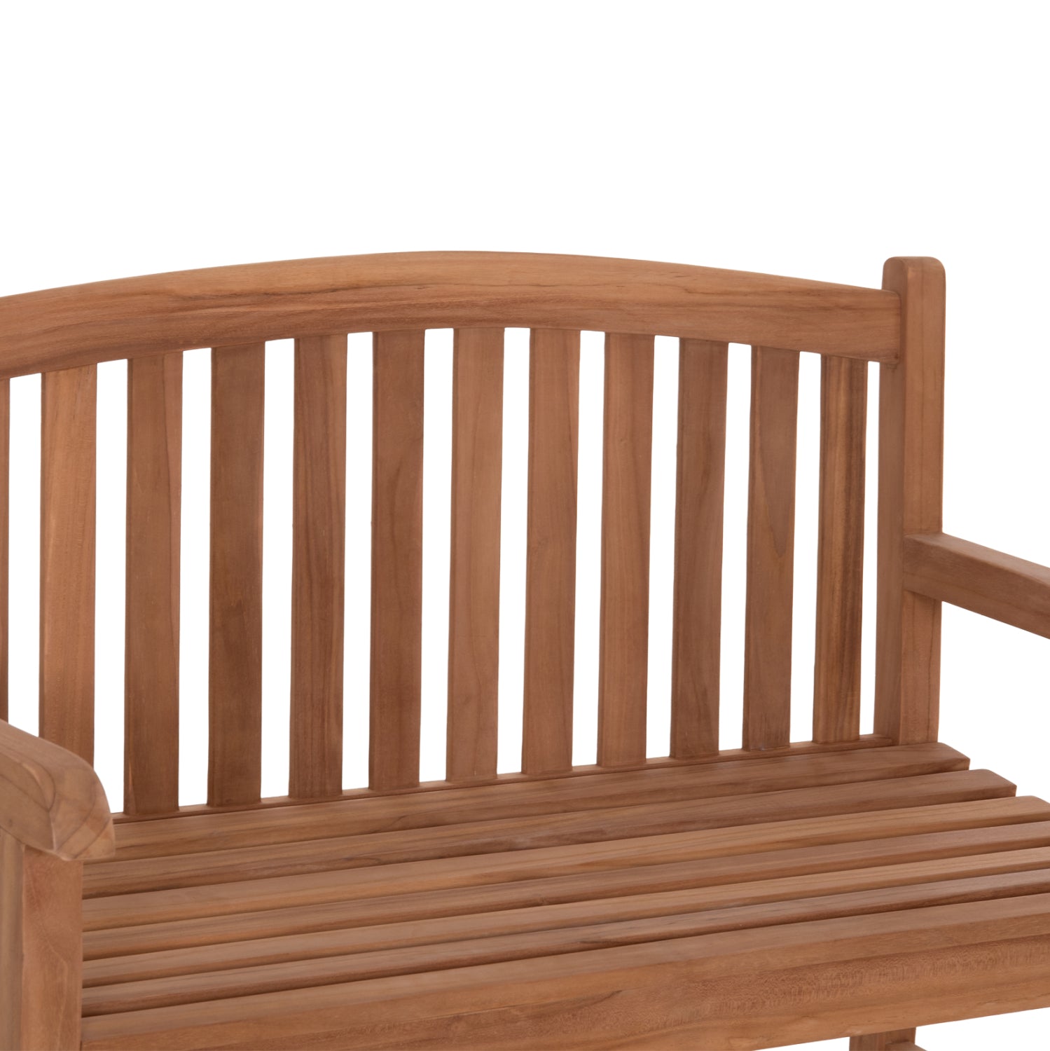 ΠΑΓΚΑΚΙ ΚΗΠΟΥ 2ΘΕΣΙΟ ELENA HM6651 ΞΥΛΟ TEAK--ΦΥΣΙΚΟ 120x60x95Υεκ.