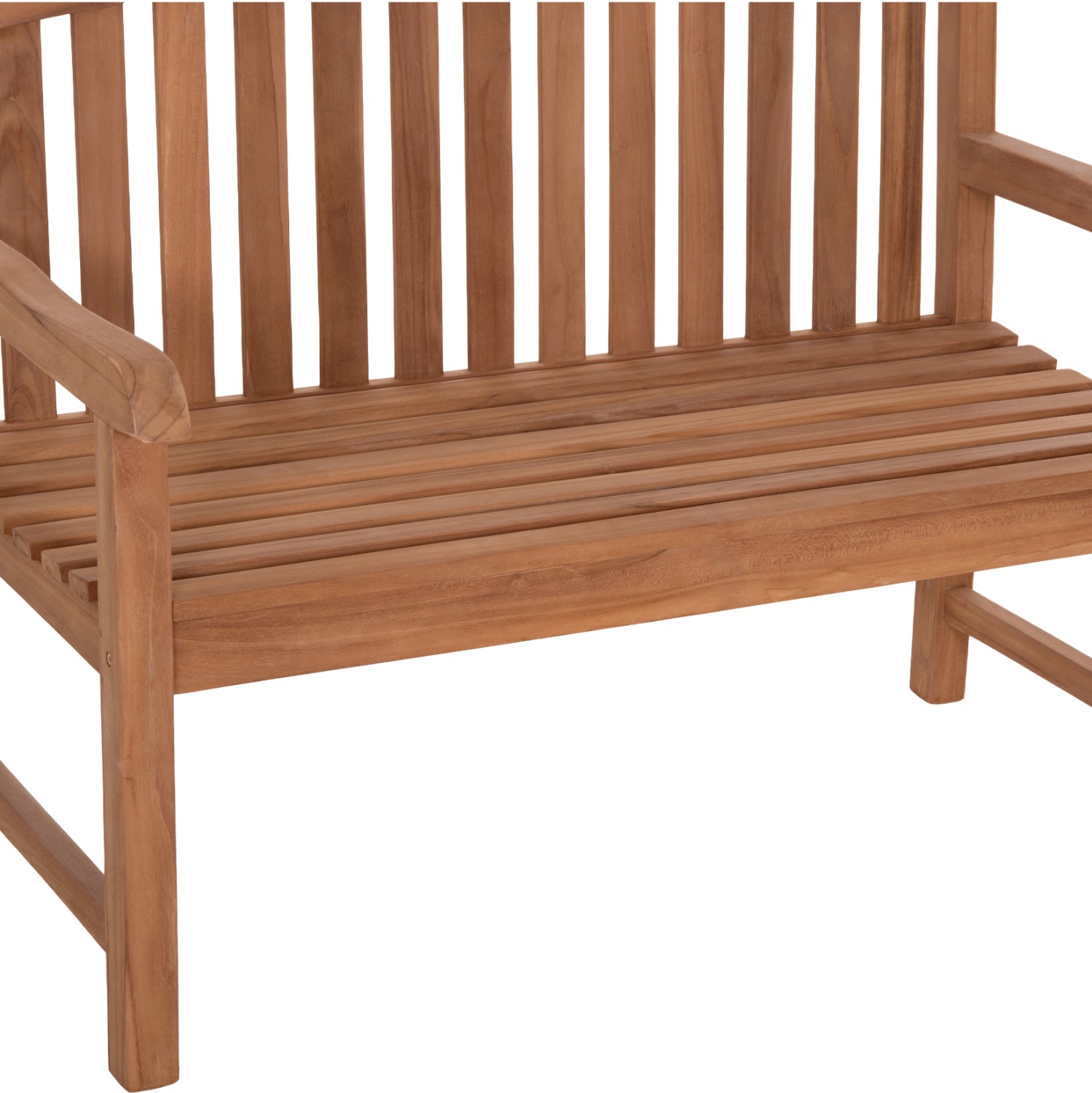 ΠΑΓΚΑΚΙ ΚΗΠΟΥ 2ΘΕΣΙΟ ELENA HM6651 ΞΥΛΟ TEAK--ΦΥΣΙΚΟ 120x60x95Υεκ.