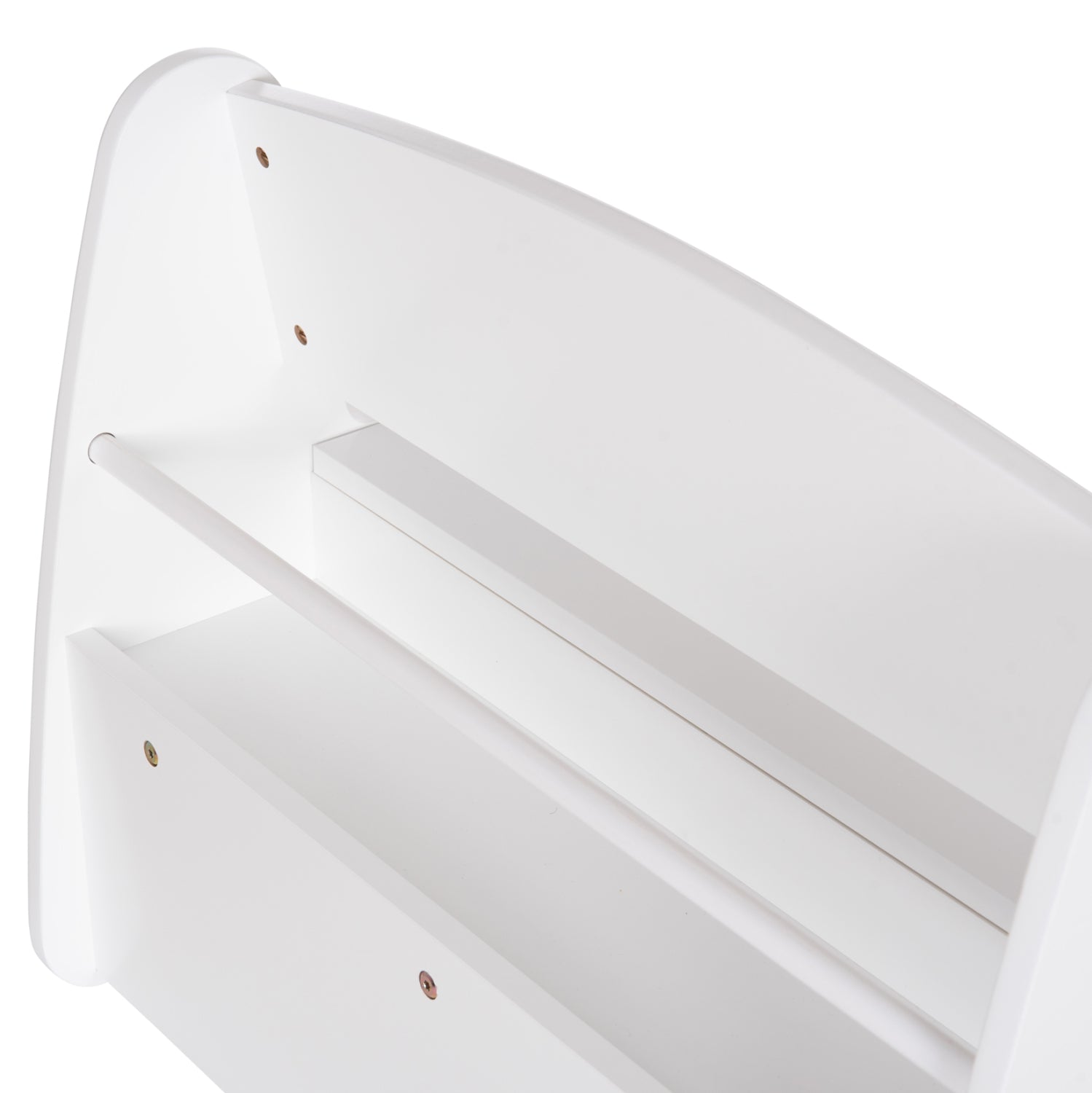 ΠΑΓΚΑΚΙ ΠΑΙΔΙΚΟ ΜΕ ΑΠΟΘ.ΧΩΡΟ RICKI HM18342.03 MDF & ΚΟΝΤΡΑΠΛΑΚΕ ΛΕΥΚΟ 63x43x47Υεκ