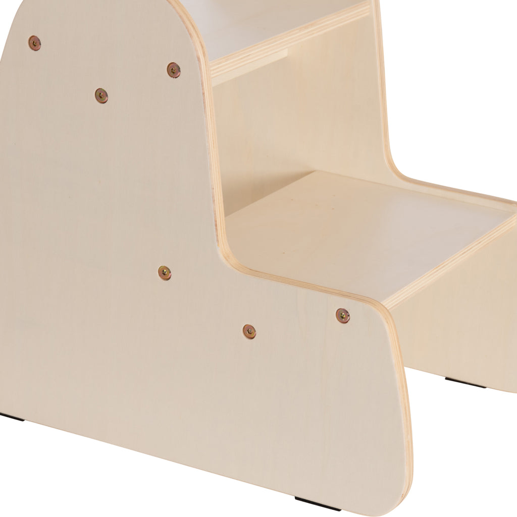 ΠΑΙΔΙΚΗ ΣΚΑΛΑ/ΣΚΑΜΠΟ RICKI HM18340.01 MDF & ΚΟΝΤΡΑΠΛΑΚΕ ΦΥΣΙΚΟ 33x43.5x40.5Υεκ