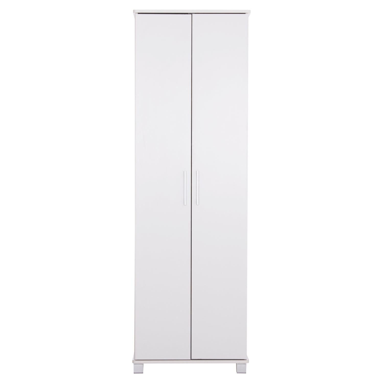 ΠΑΠΟΥΤΣΟΘΗΚΗ-ΝΤΟΥΛΑΠΑ CLUSE HM2403.03 ΜΕΛΑΜΙΝΗ ΛΕΥΚΟ ΧΡΩΜΑ 60Χ36,5Χ186,5Υεκ.