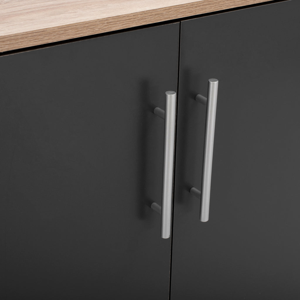 ΠΑΠΟΥΤΣΟΘΗΚΗ ΝΤΟΥΛΑΠΙ EMERIE HM2206.04 ΜΕΛΑΜΙΝΗ ΣΕ SONAMA-ΓΚΡΙ 60X40,5X80Υεκ.