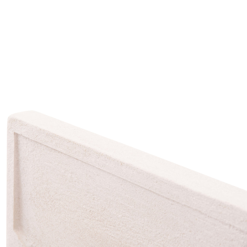 ΠΙΝΑΚΑΣ ΣΕΙΡΑ SANTORINI HM4505 MDF ΣΕ ΥΠΟΛΕΥΚΟ ΧΡΩΜΑ 80x4(πάχος)x120Υεκ.