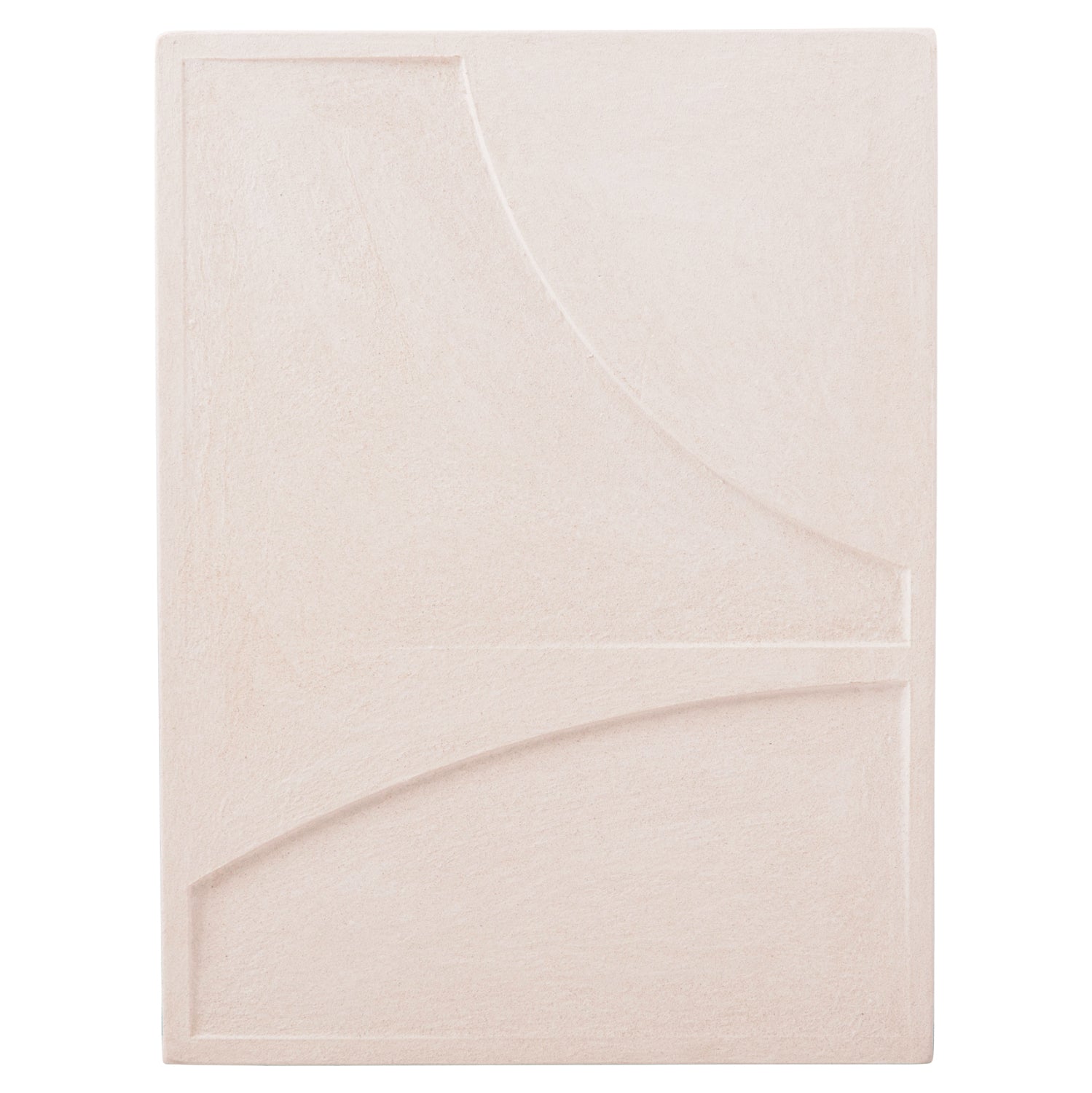 ΠΙΝΑΚΑΣ ΟΡΘΟΓΩΝΙΟΣ ΣΕΙΡΑ SANTORINI HM4509 MDF ΥΠΟΛΕΥΚΟ ΧΡΩΜΑ 60x4(πάχος)x80Υεκ.