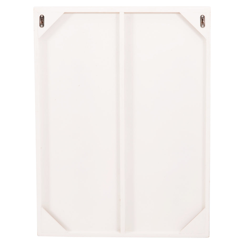 ΠΙΝΑΚΑΣ ΟΡΘΟΓΩΝΙΟΣ ΣΕΙΡΑ SANTORINI HM4510 MDF ΣΕ ΥΠΟΛΕΥΚΟ ΧΡΩΜΑ 60x4(πάχος)x80Υεκ.